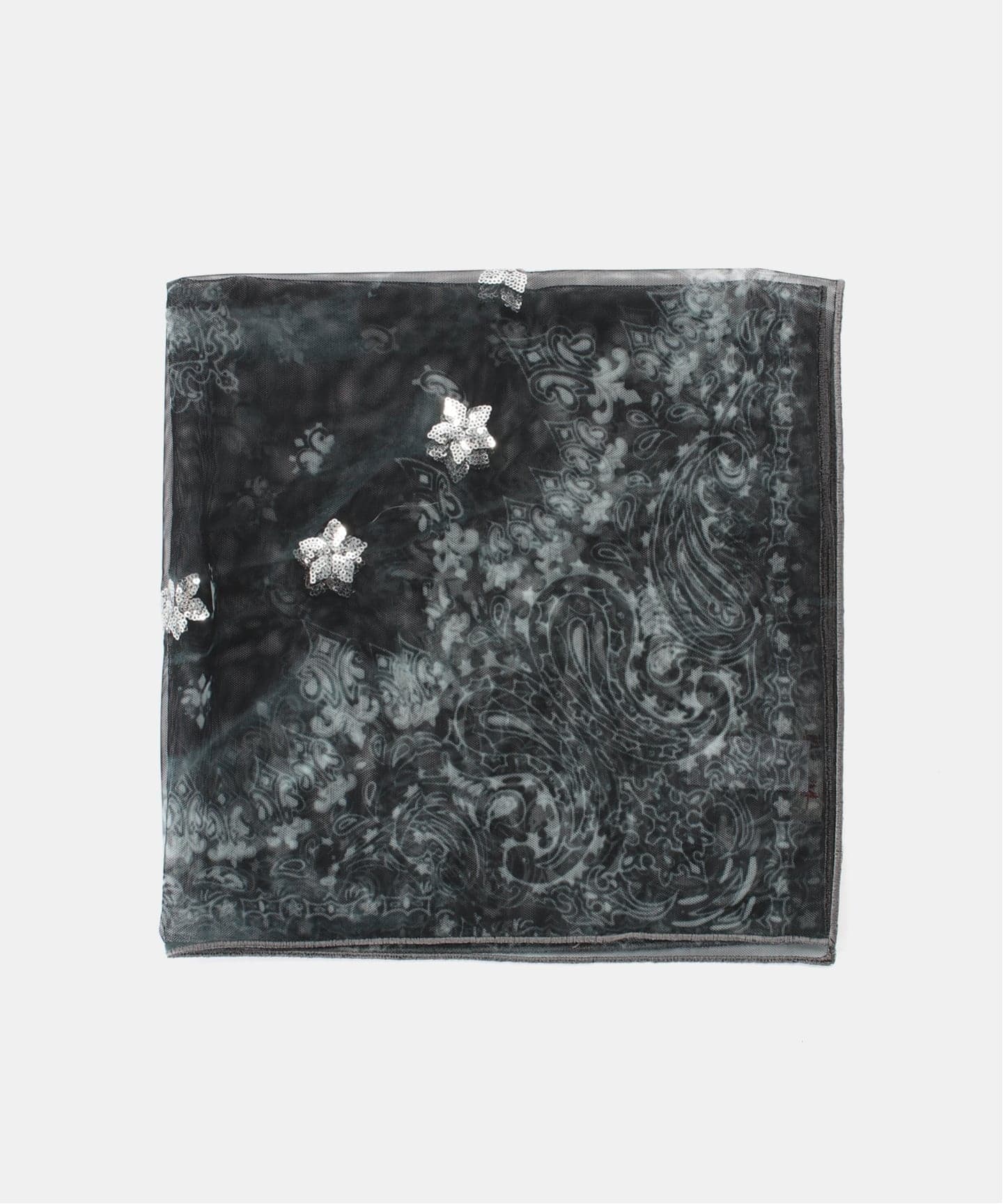 MASU スカーフ MASU(エムエーエスユー)のGALAXY SILK SCARF WHITE(スカーフ)の