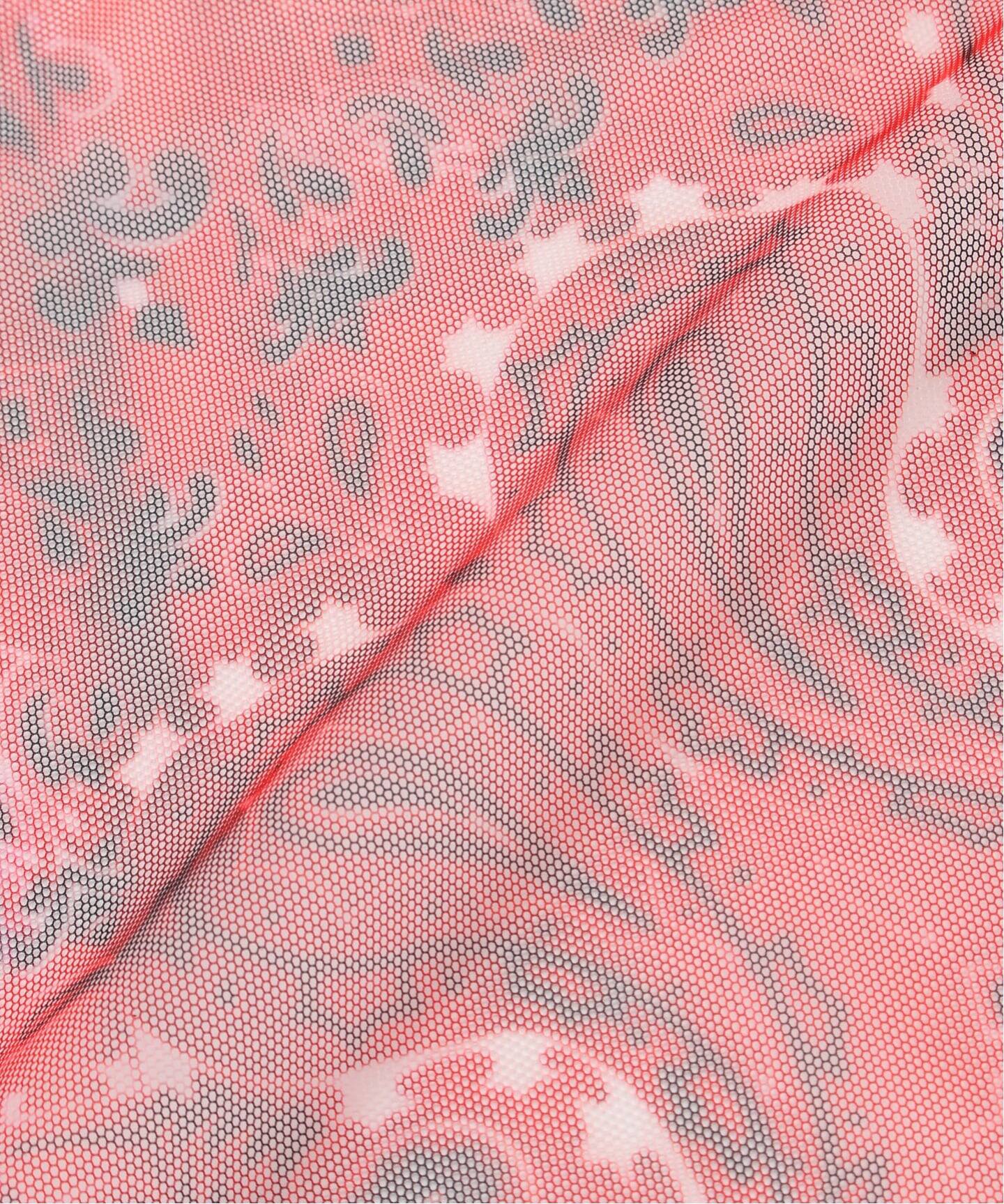 MASU 22SS スカーフ MASU（エムエーエスユー）のVASE PATTERN SCARF FADED BLACK