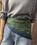 Vincenzo Miozza/ヴィンセンツォ ミオッツァ DOG プリントスカーフ