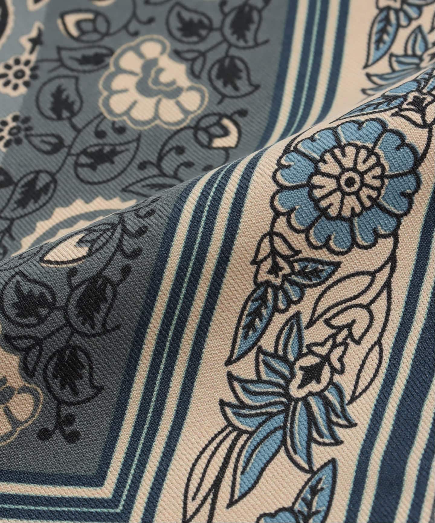 新品 ホリデー＆ブラウン Holliday&Brown スカーフ グリーン Holliday & Brown(ホリデー & ブラウン) Pocket Square Botanical