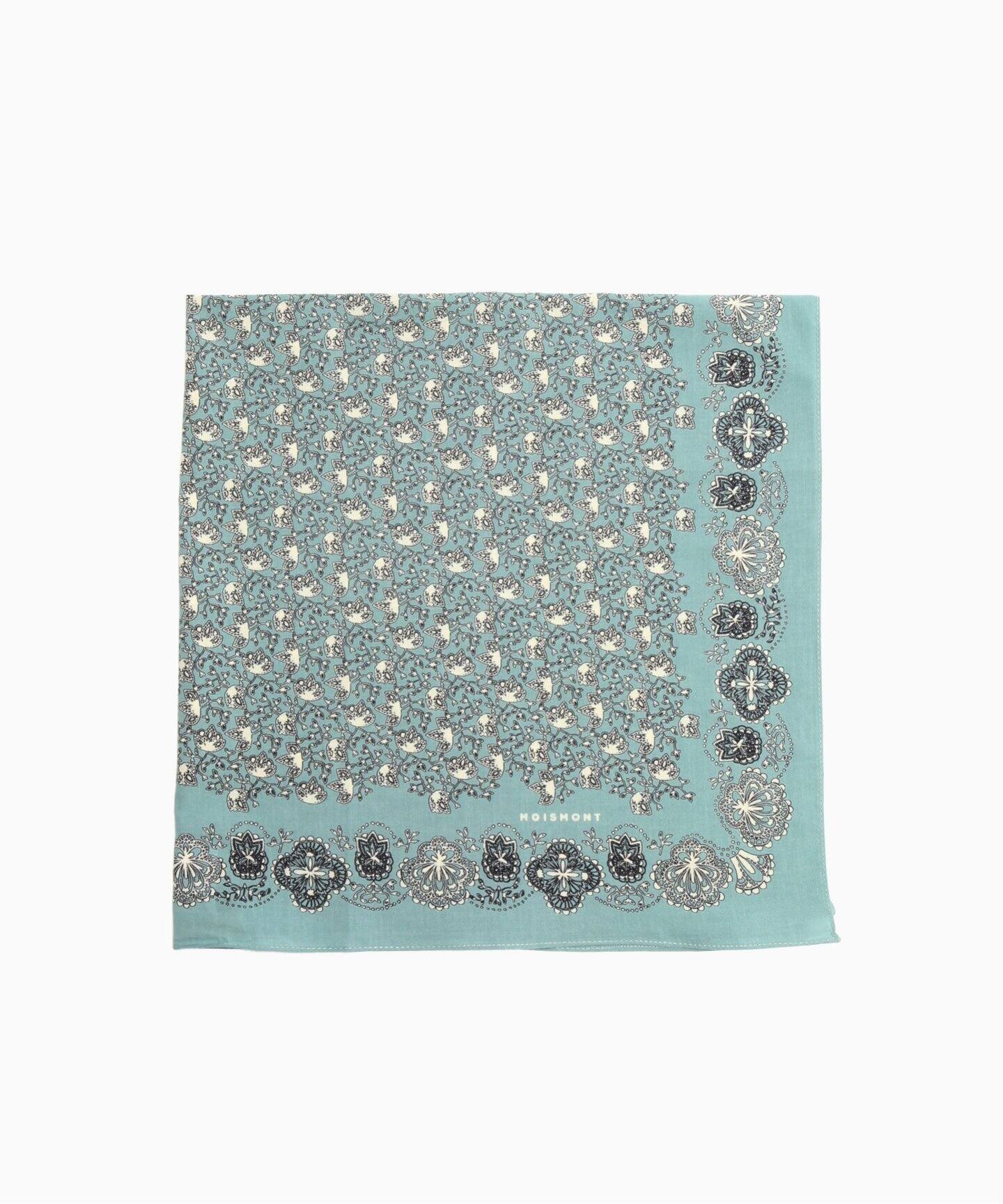 フランス発【MOIS MONT／モワモン】花柄 バンダナ柄 大判ストール 3.22 mois mont — LA MARINE FRANCAISE
