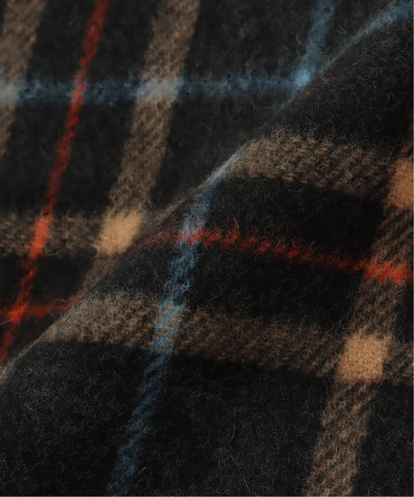 GANNI / ガニー Double Face Wool Check Scarf（スカーフ／バンダナ