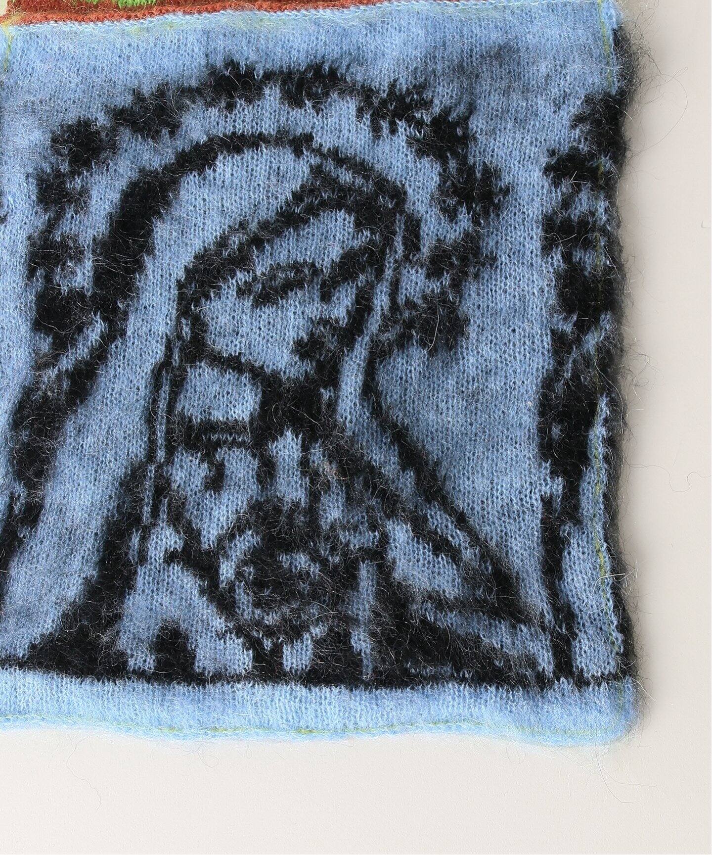 Ashley Williams / アシュリー・ウィリアムズ】 PATCHWORK KNIT SCARF 