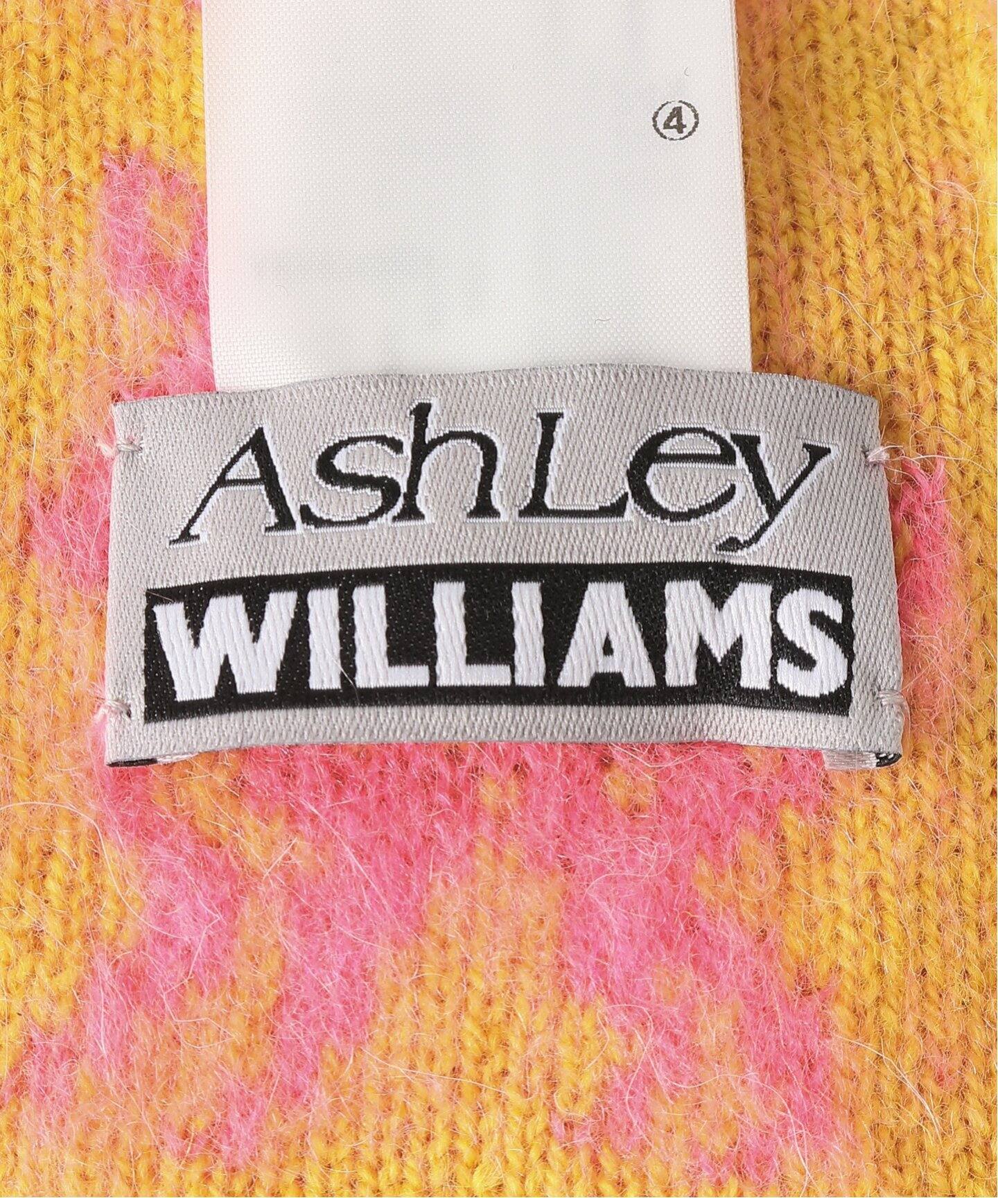 Ashley Williams / アシュリー・ウィリアムズ】 PATCHWORK KNIT SCARF 
