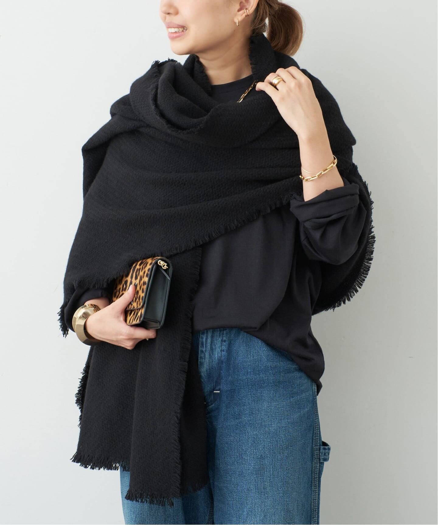 【ALONPI CASHMERE/アロンピ 】ALONPI カシミヤストール ALONPI CASHMERE / アロンピ カシミア】STOLE(ストール