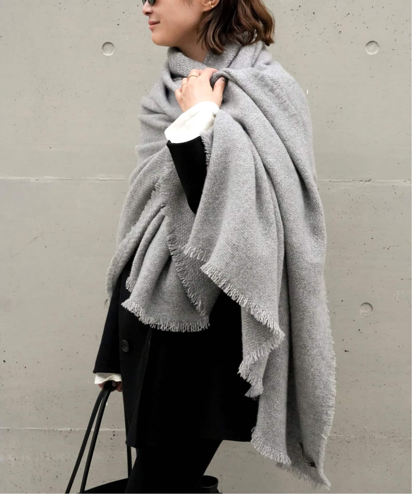 ALONPI CASHMERE / アロンピ カシミア】STOLE（ストール）｜Deuxieme