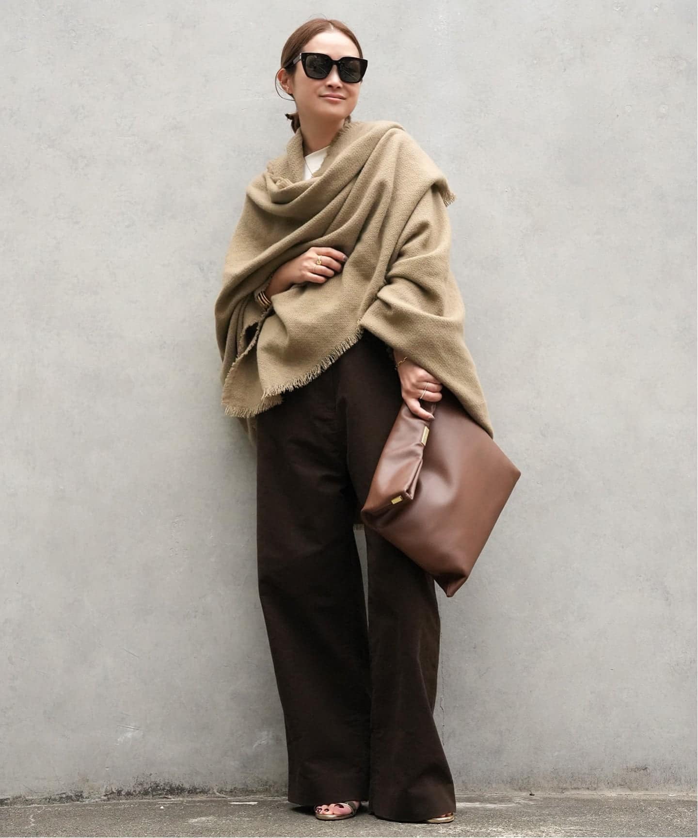 【ALONPI CASHMERE/アロンピ 】ALONPI カシミヤストール ALONPI CASHMERE/アロンピ カシミヤ】 CASHMERE ストール