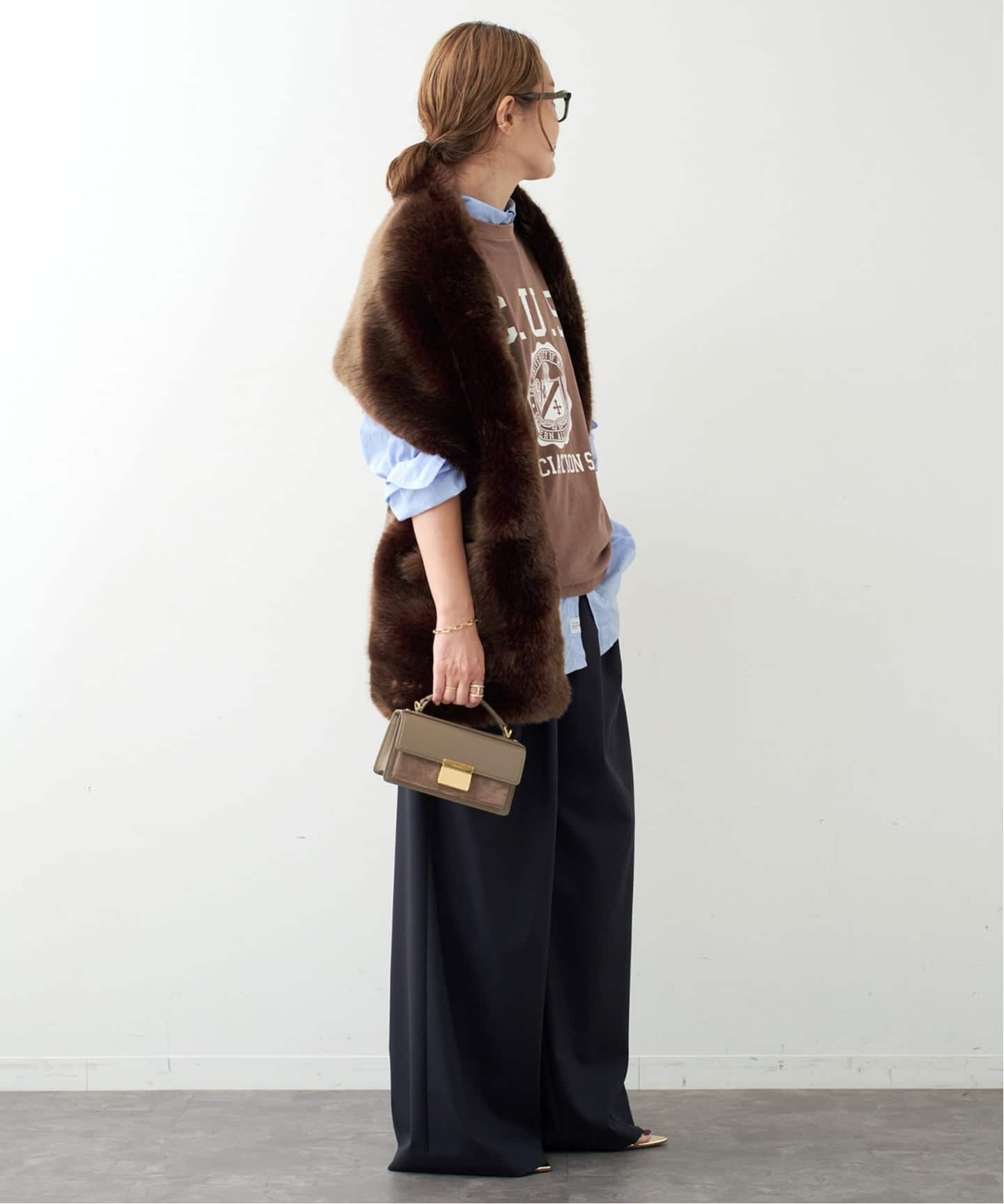 こっぺ★Deuxieme Classe アーポワンウテセ A POINT ETC/アーポワン ウテセ】ETC ECHARPE（ストール