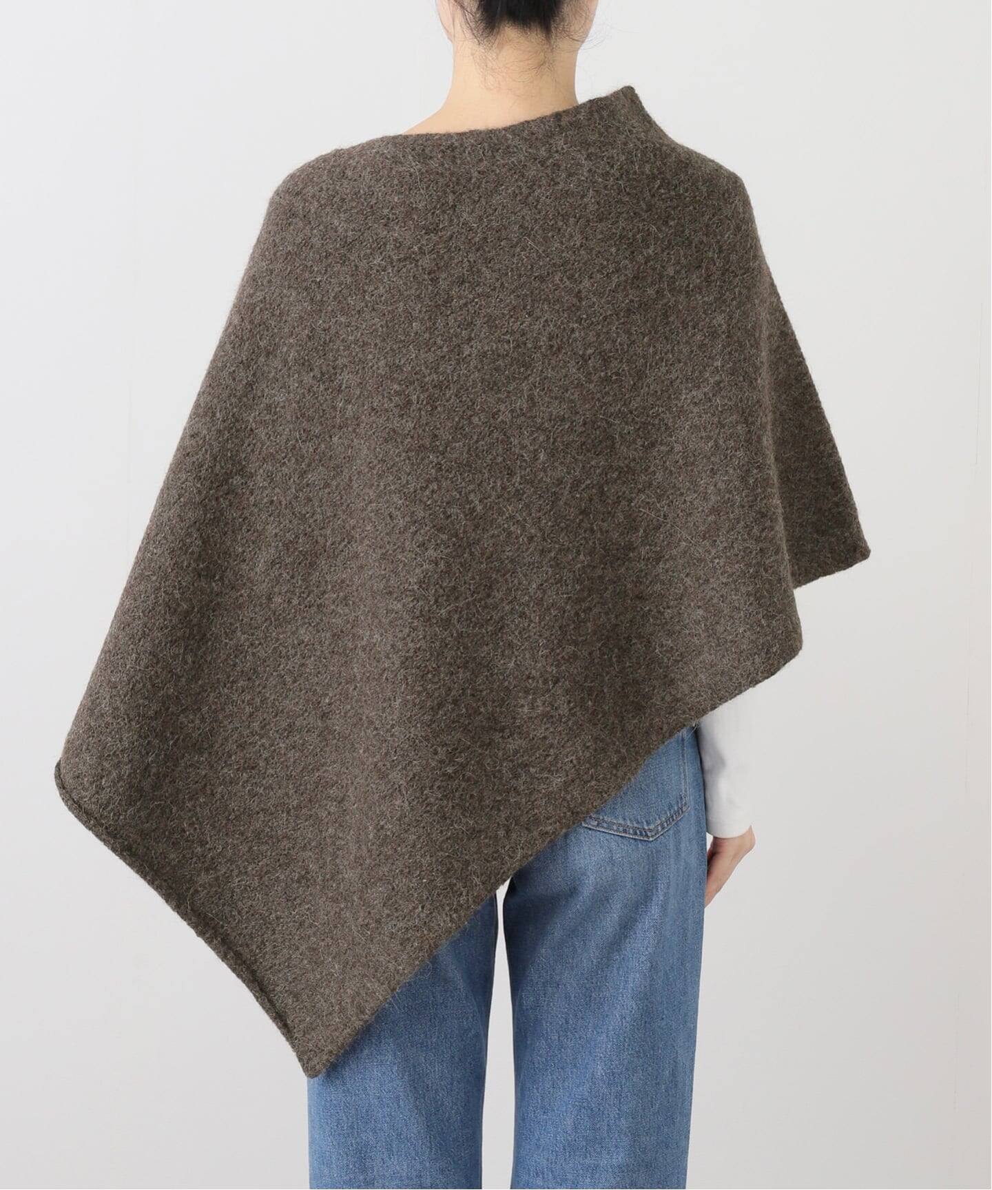 LAUREN MANOOGIAN/ローレン マヌージアン】FOLD PONCHO（ニット