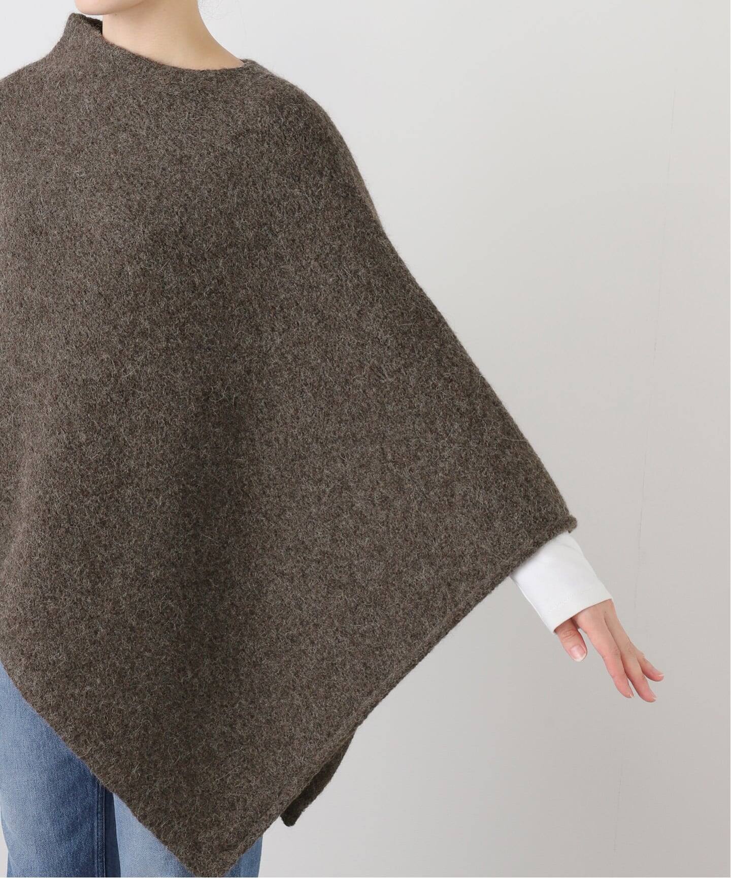 LAUREN MANOOGIAN/ローレン マヌージアン】FOLD PONCHO（ニット