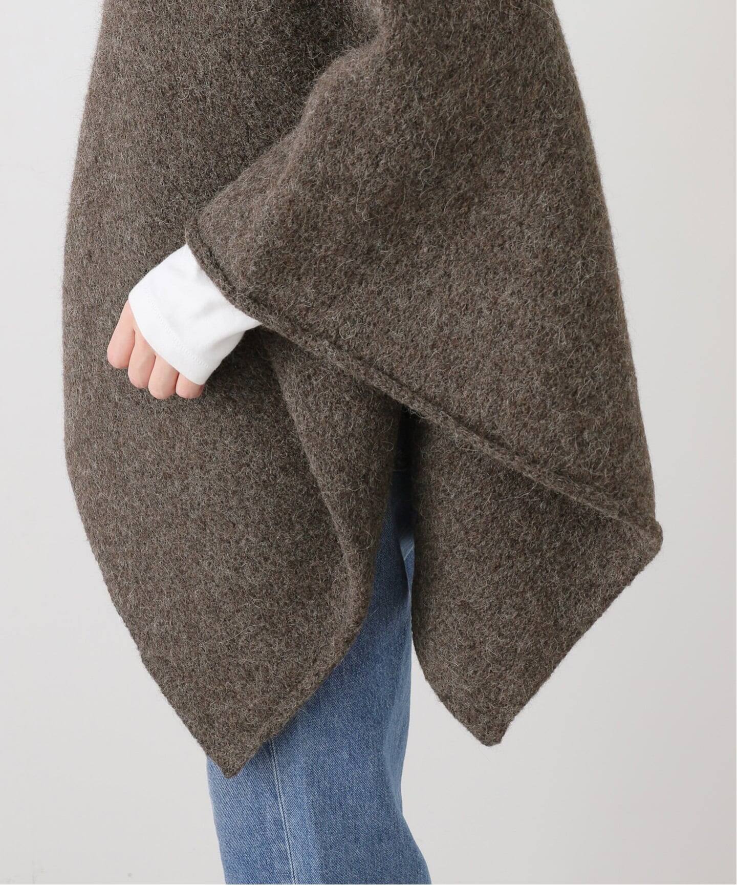 LAUREN MANOOGIAN/ローレン マヌージアン】FOLD PONCHO（ニット