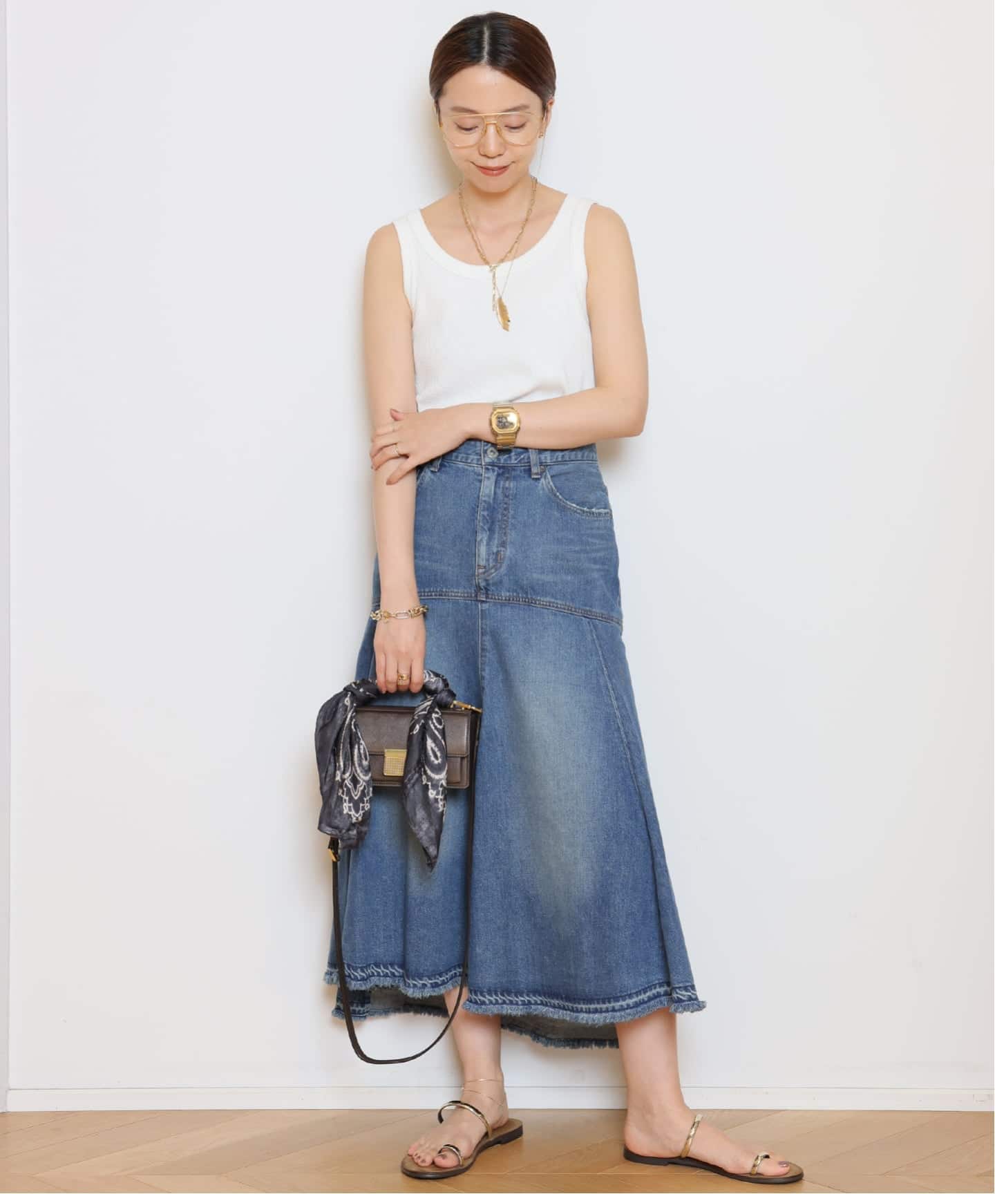 GOLDEN GOOSE/ゴールデングース】PAISLEY SILK スカーフ（スカーフ