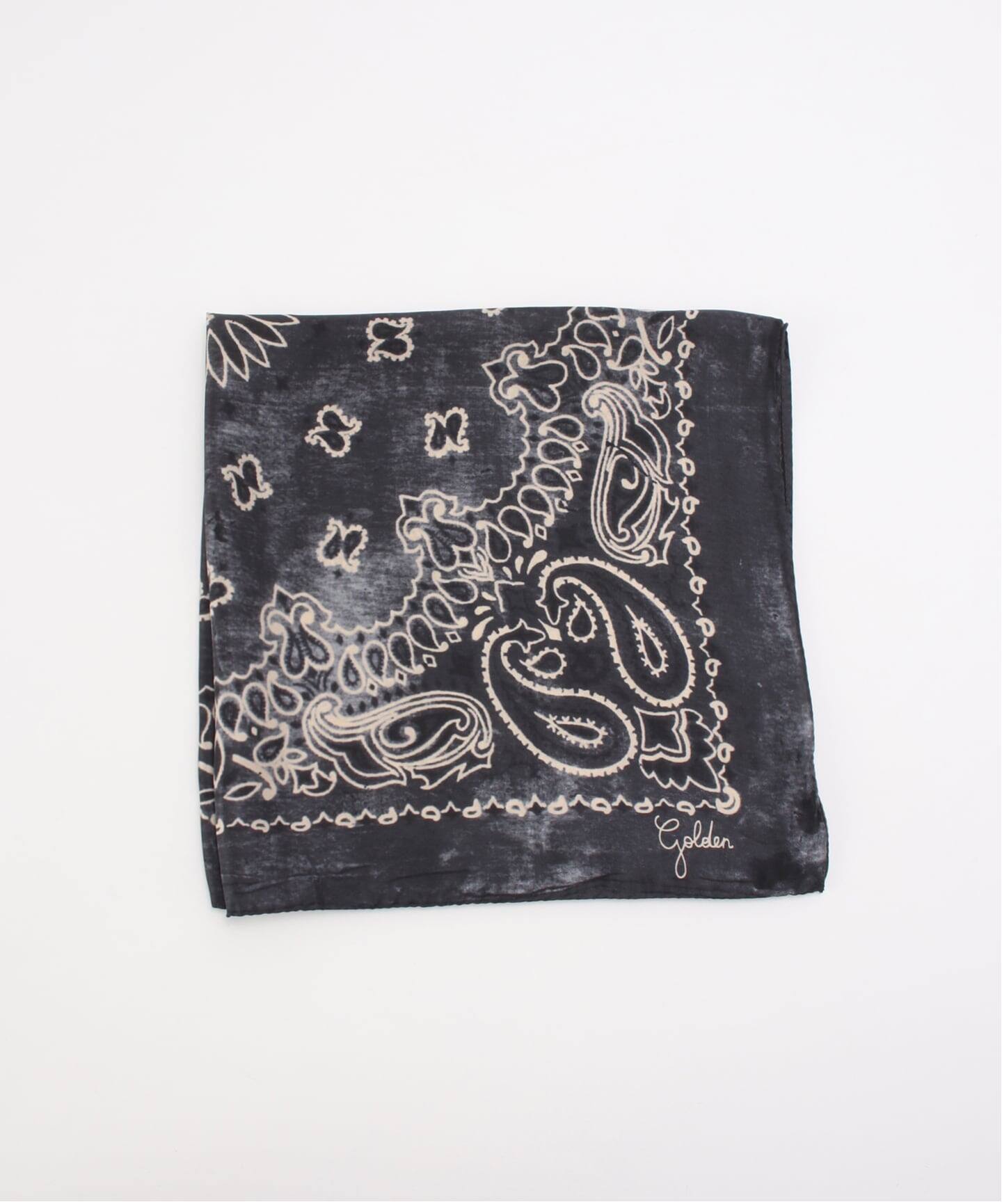 新品　【GOLDEN 】PAISLEY PRINT SILK スカーフ GOLDEN GOOSE/ゴールデングース】PAISLEY SILK スカーフ（スカーフ