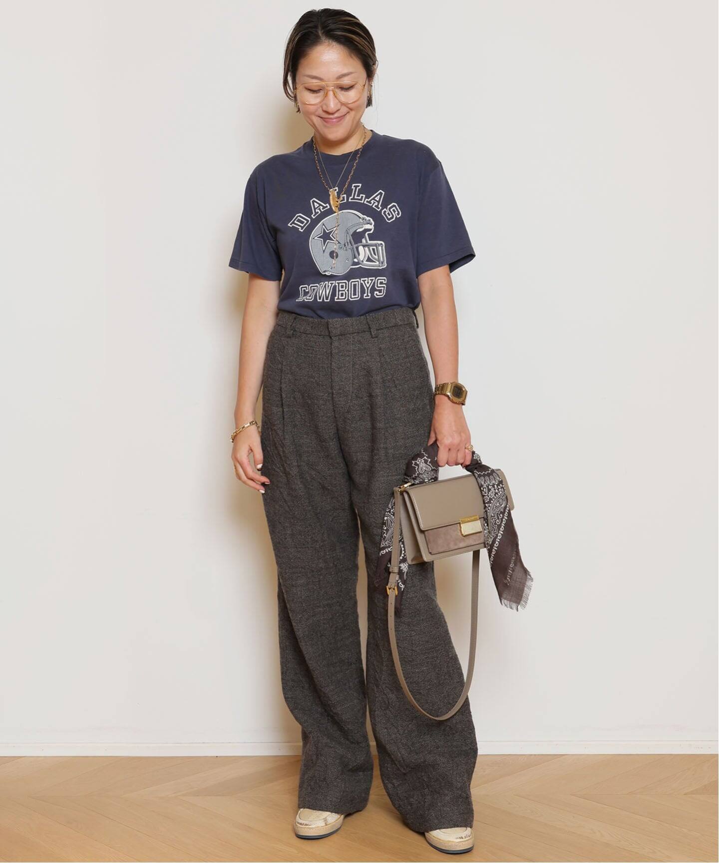 DESTIN/デスティン】90*90 WOOL BANDANA スカーフ（スカーフ