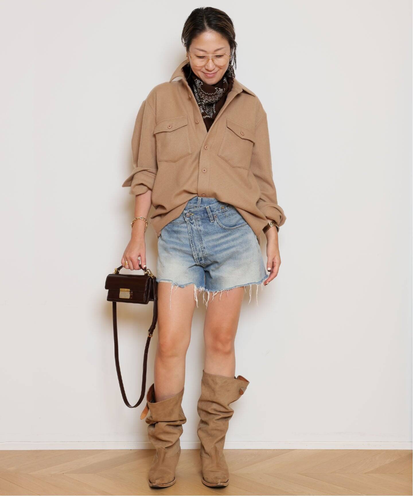 DESTIN/デスティン】90*90 WOOL BANDANA スカーフ（スカーフ／バンダナ