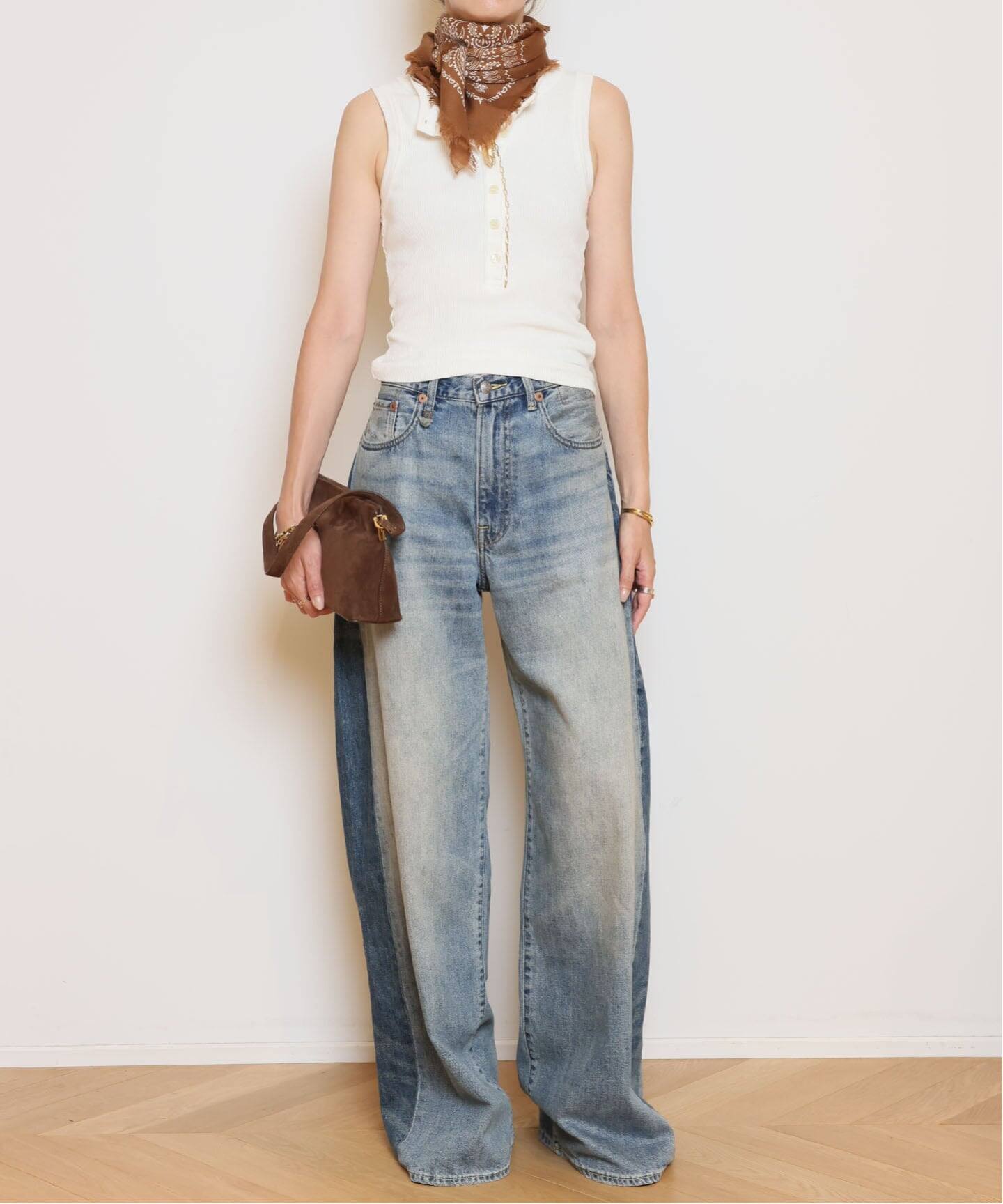 DESTIN/デスティン】90*90 WOOL BANDANA スカーフ（スカーフ／バンダナ