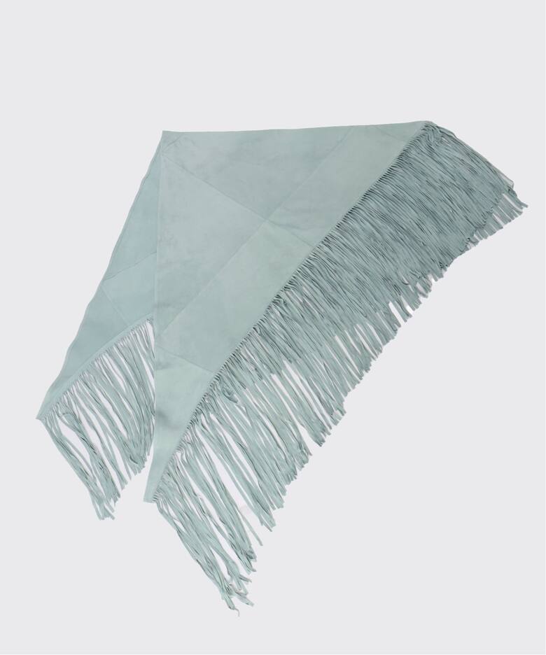 FURLING by GIANNI/ファーリングバイジャンニ】SUEDE FRINGE ストール 