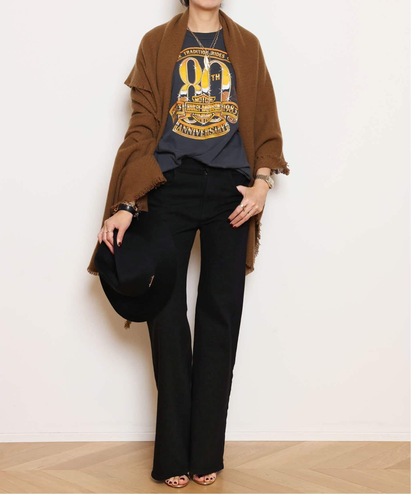 ALONPI CASHMERE/アロンピ カシミヤ】 CASHMERE ストール