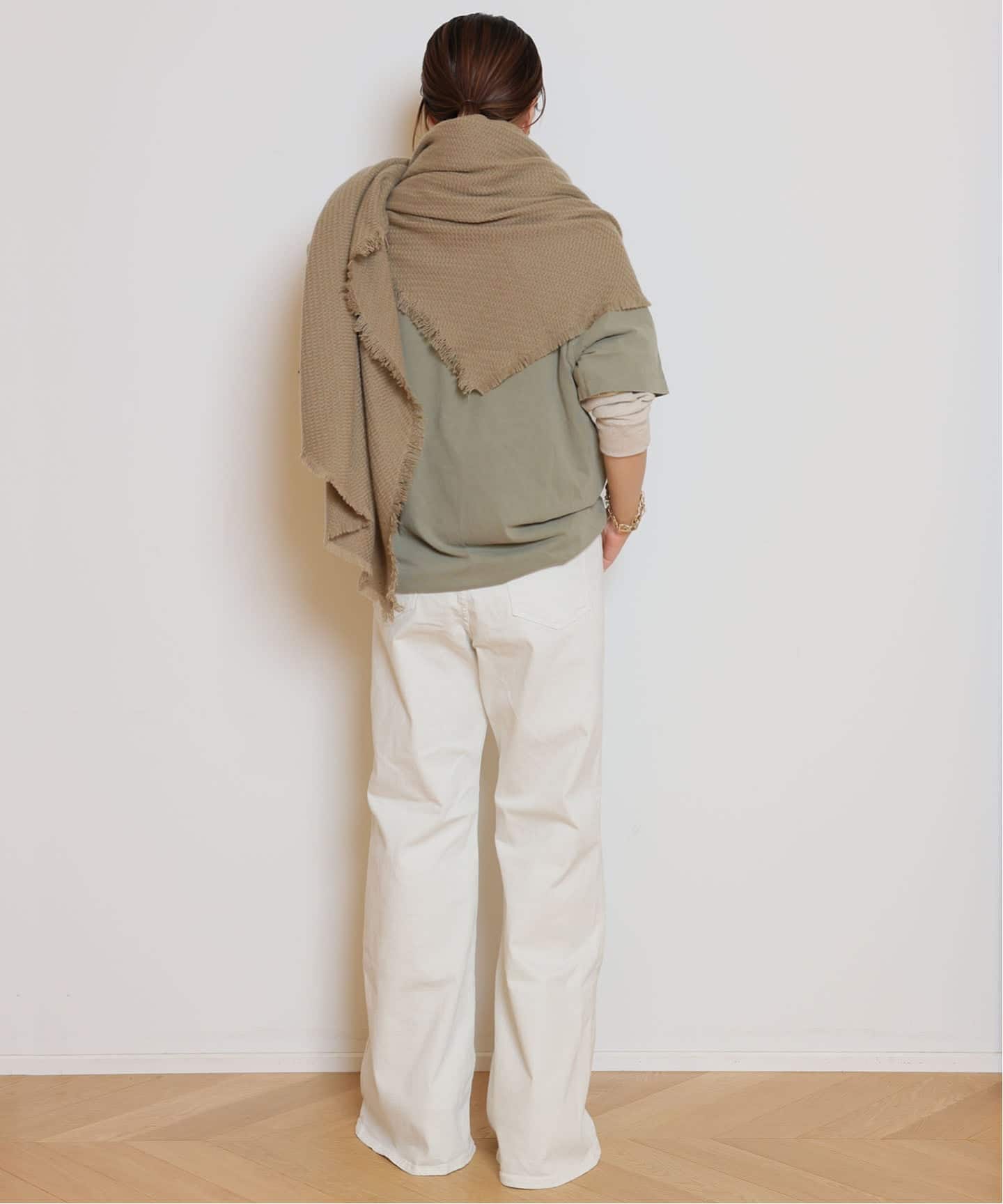 MUSE de Deuxieme Classe アロンピ カシミヤSTOLE ALONPI CASHMERE/アロンピ カシミヤ】 CASHMERE ストール