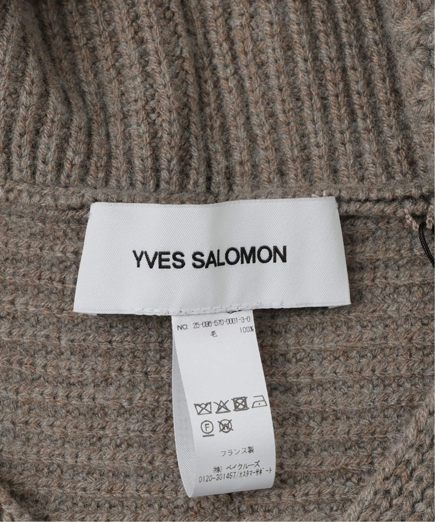YVES SALOMON/イヴ サロモン】 STOLE WITH HOOD（その他ファッション