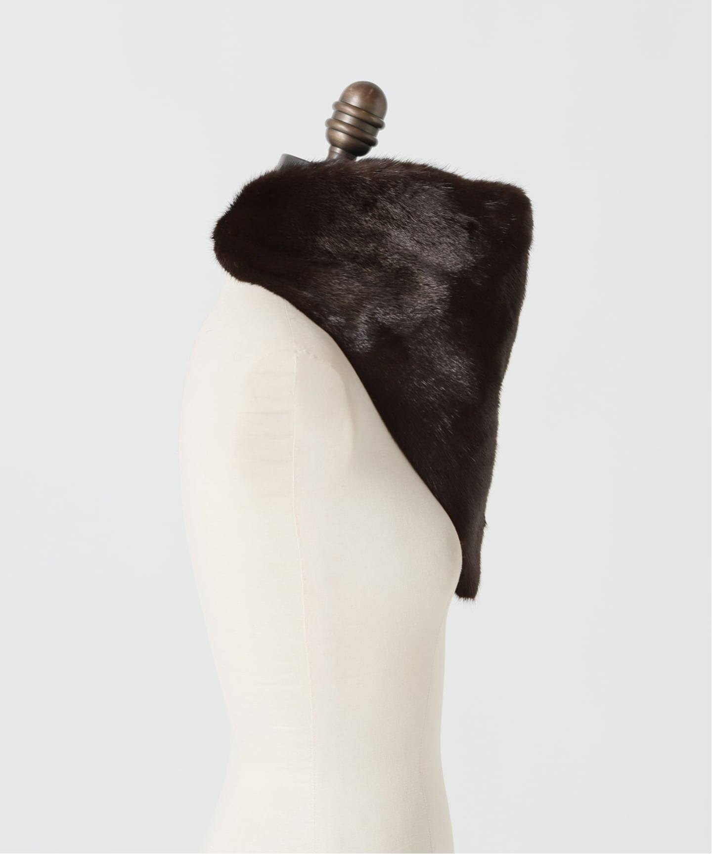 【値下交渉歓迎】 イヴサロモン YVES SALOMON ショール ミンク 毛皮 値下交渉歓迎】 イヴサロモン YVES SALOMON ショール ミンク 毛皮 YVES