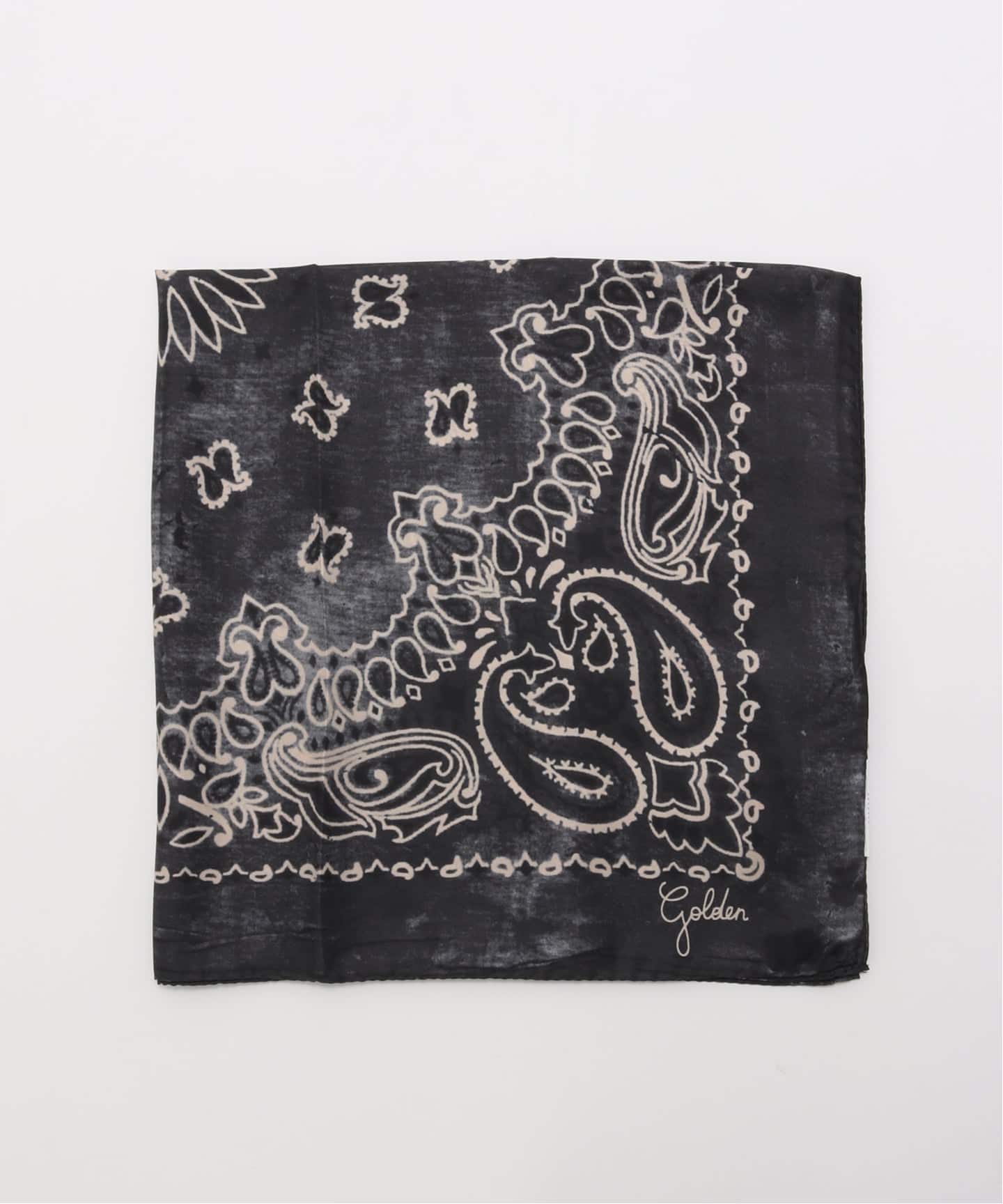 新品　【GOLDEN 】PAISLEY PRINT SILK スカーフ GOLDEN GOOSE/ゴールデン グース】 PAISLEY PRINT SCARF