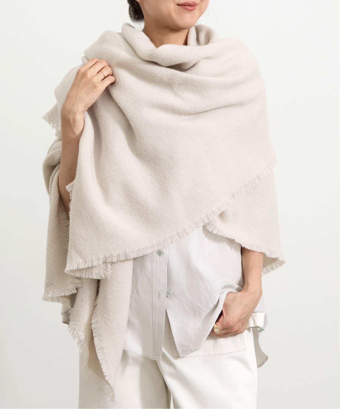 アパルトモン ALONPI CASHMEREアロンピ カシミアストール ALONPI/アロンピ】 CASHMERE STOLE（ストール）｜L'Appartement