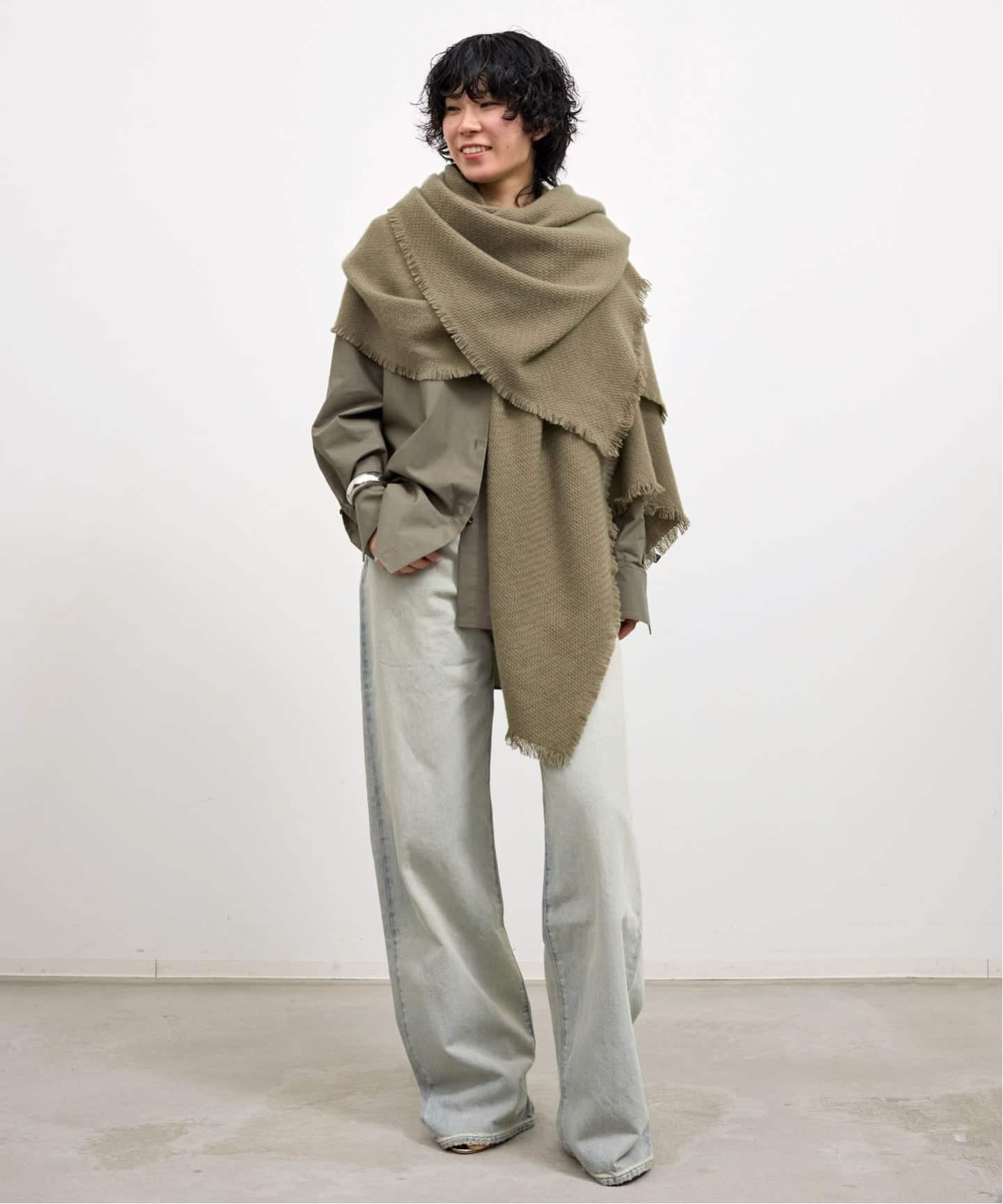 アパルトモン ALONPI CASHMEREアロンピ カシミアストール ALONPI CASHMERE / アロンピ カシミア】CASHMERE STOLE