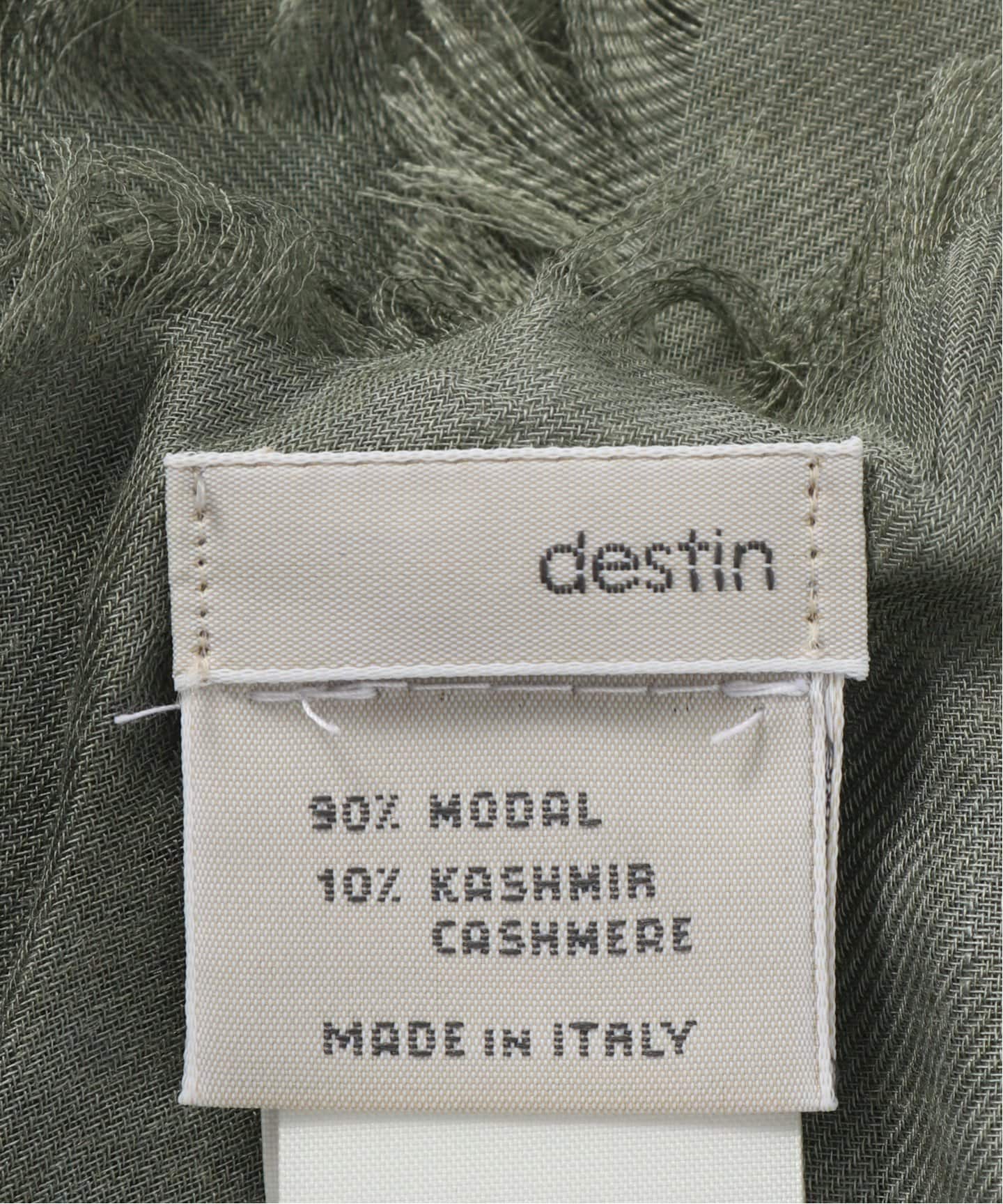 destin/デスティン】 ハンドプリントバンダナストール（スカーフ