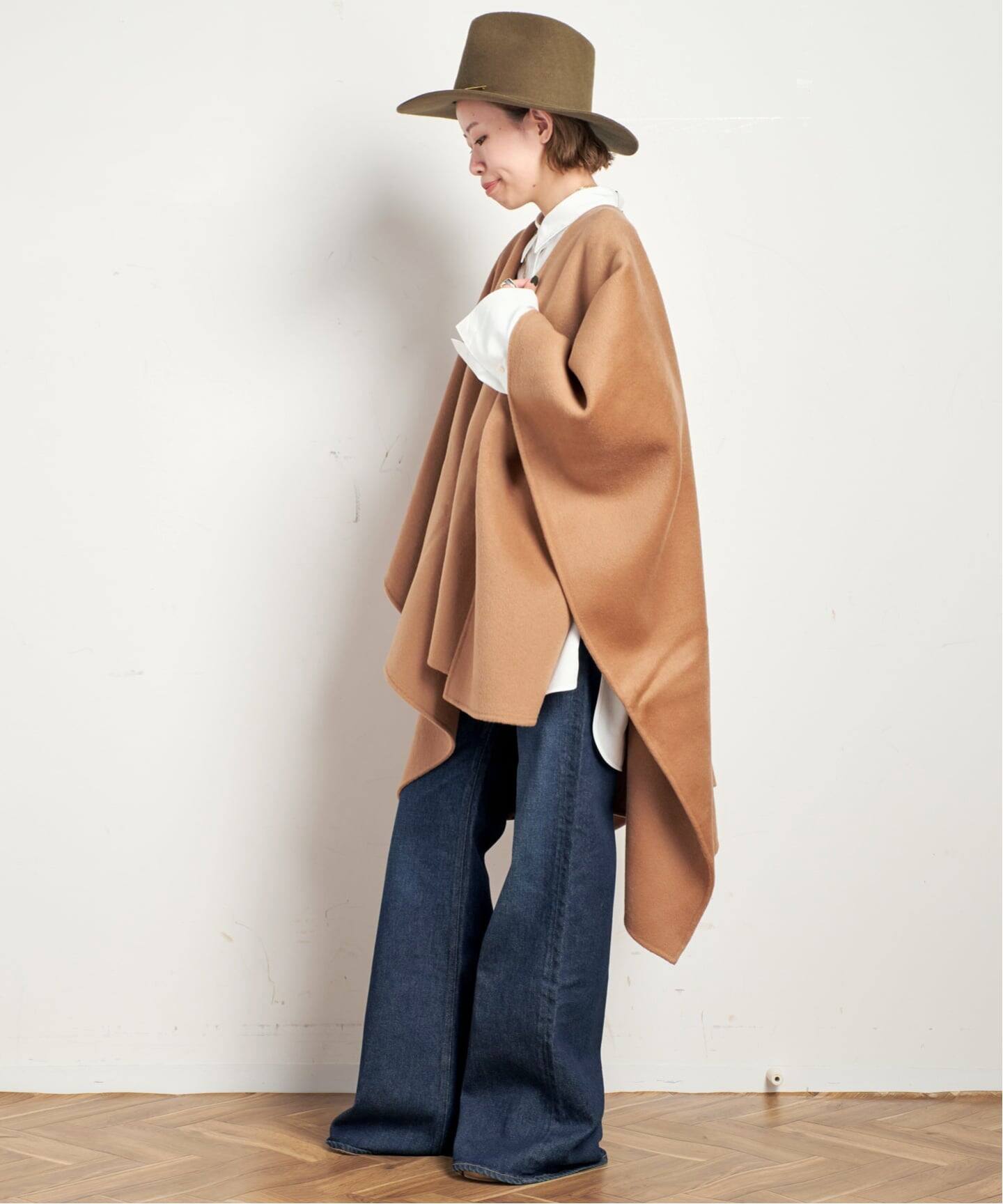 THE CURATED/ザ キュレイテッド】 CAPE（ポンチョ・マント）｜AP
