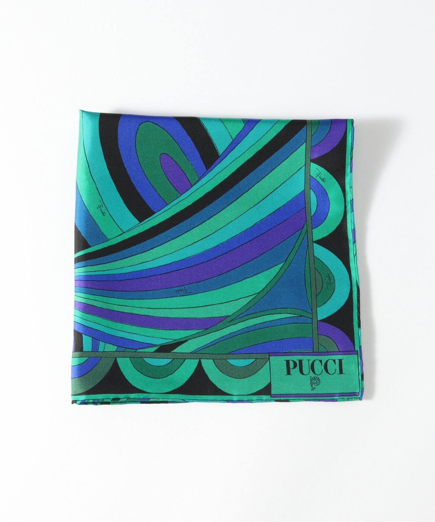 EMILIO PUCCI / エミリオプッチ FOULARD 52X52-SILK TWILL（スカーフ 