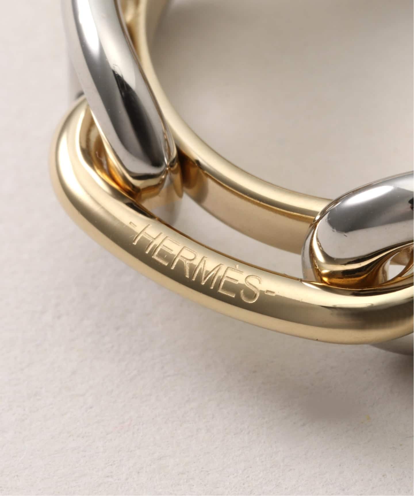 新品未使用　エルメス　レガート　コンビ HERMES Scarf ring / レガートコンビ（その他アクセサリー）｜HIROB