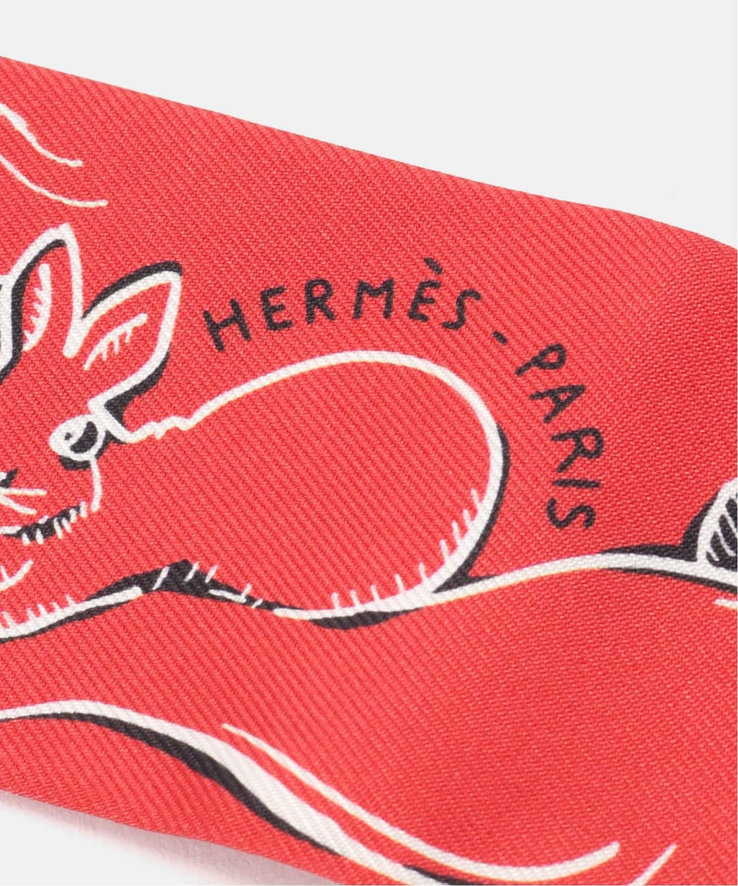 HERMES Scarf ツイリー / 千と一のうさぎ（スカーフ／バンダナ