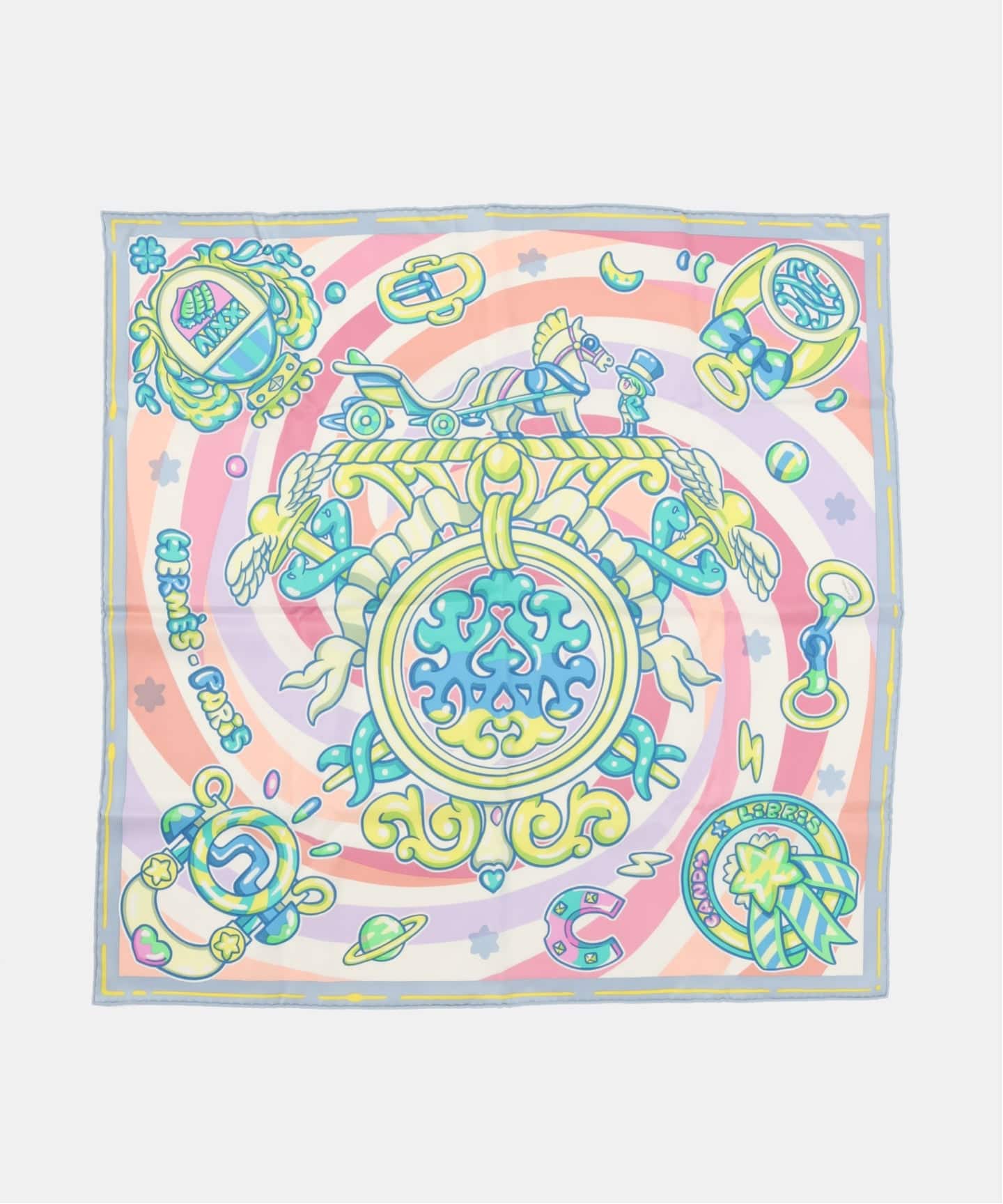 HERMES Scarf 70 / Candy Libris（スカーフ／バンダナ）｜HIROB