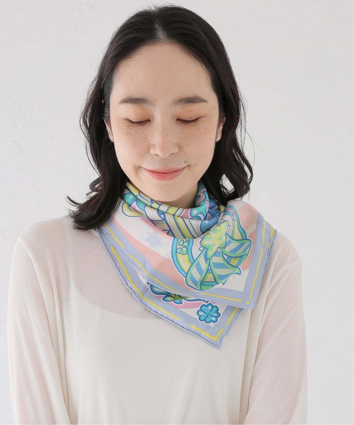 HERMES Scarf 70 / Candy Libris（スカーフ／バンダナ）｜HIROB