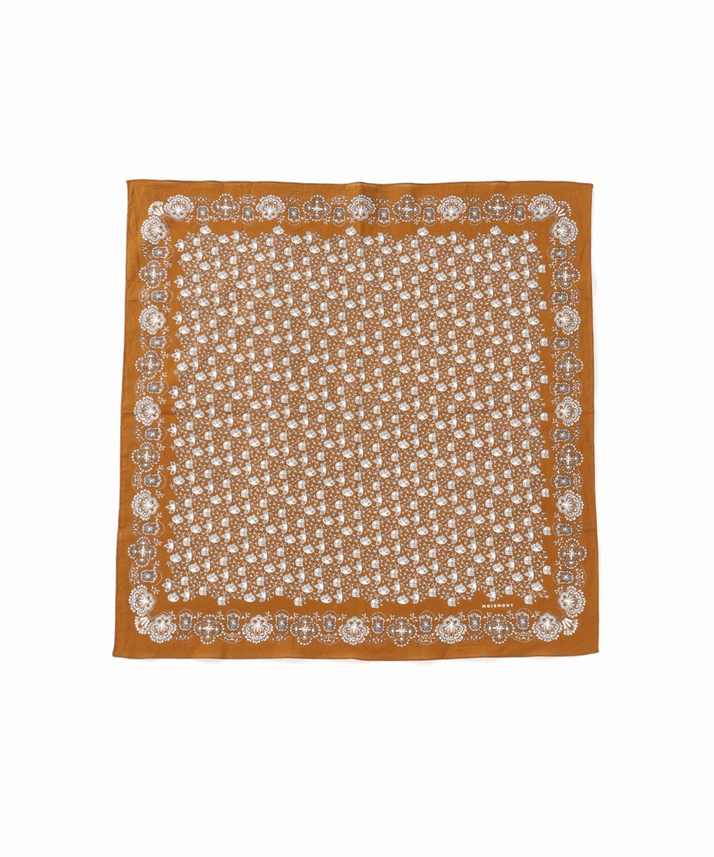 フランス発【MOIS MONT／モワモン】花柄 バンダナ柄 大判ストール フランス発【MOIS MONT／モワモン】花柄 バンダナ柄 大判ストール