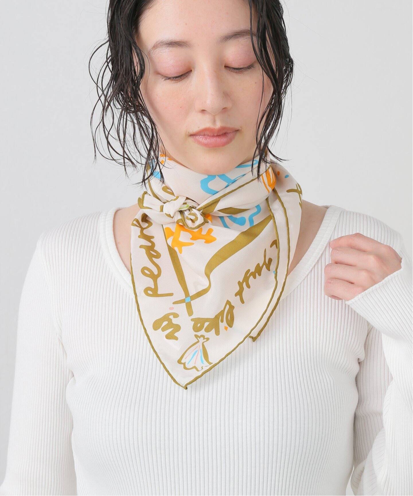 KEENANDINTENSE スカーフ 受注]SCARF｜KEEN AND INTENSE｜MAILIVIS(メイリビス)