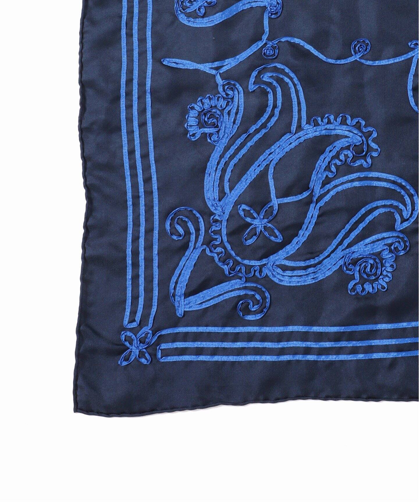 A SAUCE MELER（アソースメレ）テープエンブロイダリーバンダナ  