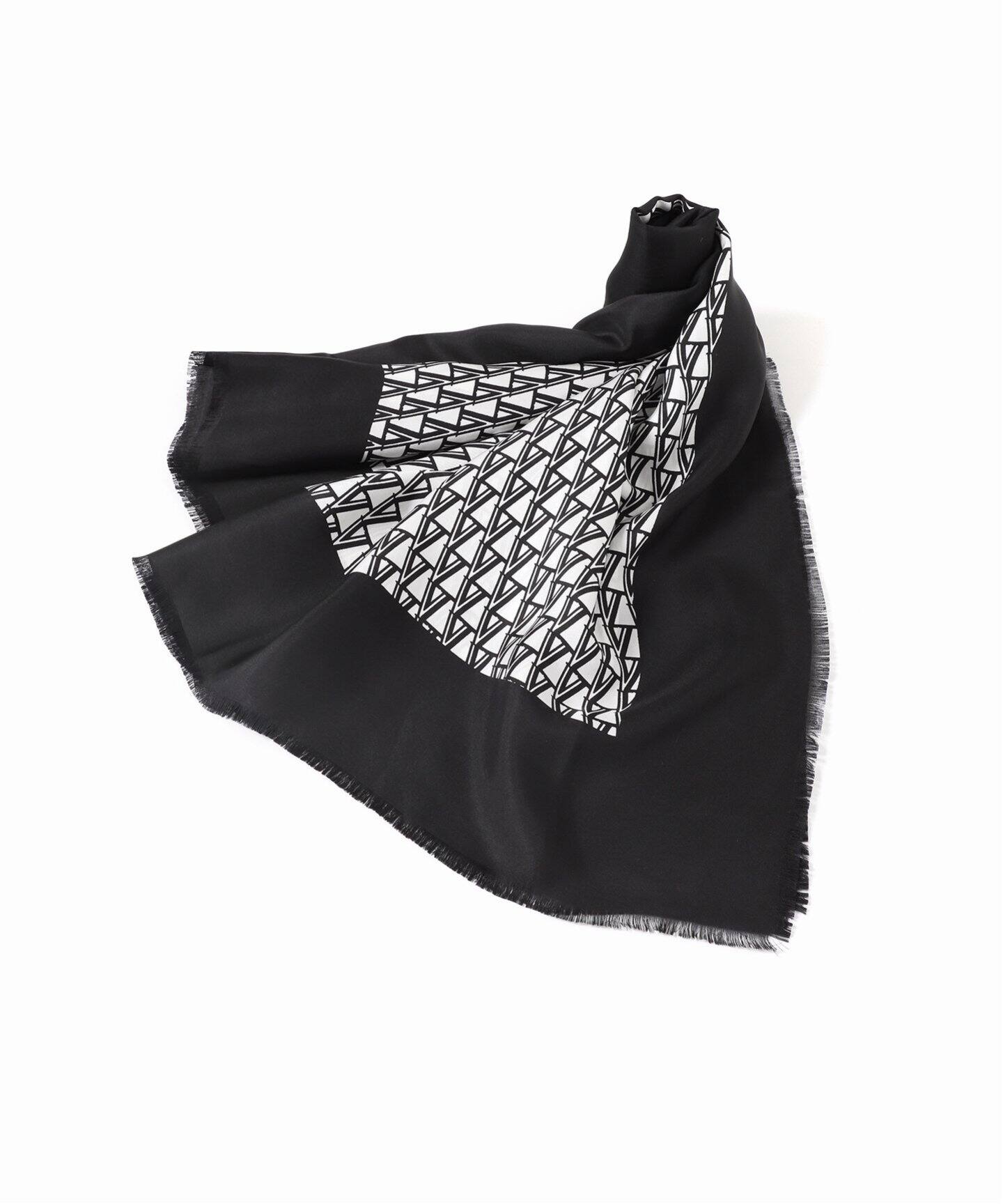 NAOKO OKUSAコラボ CITRUS V motif Silk Scarf C25264（スカーフ