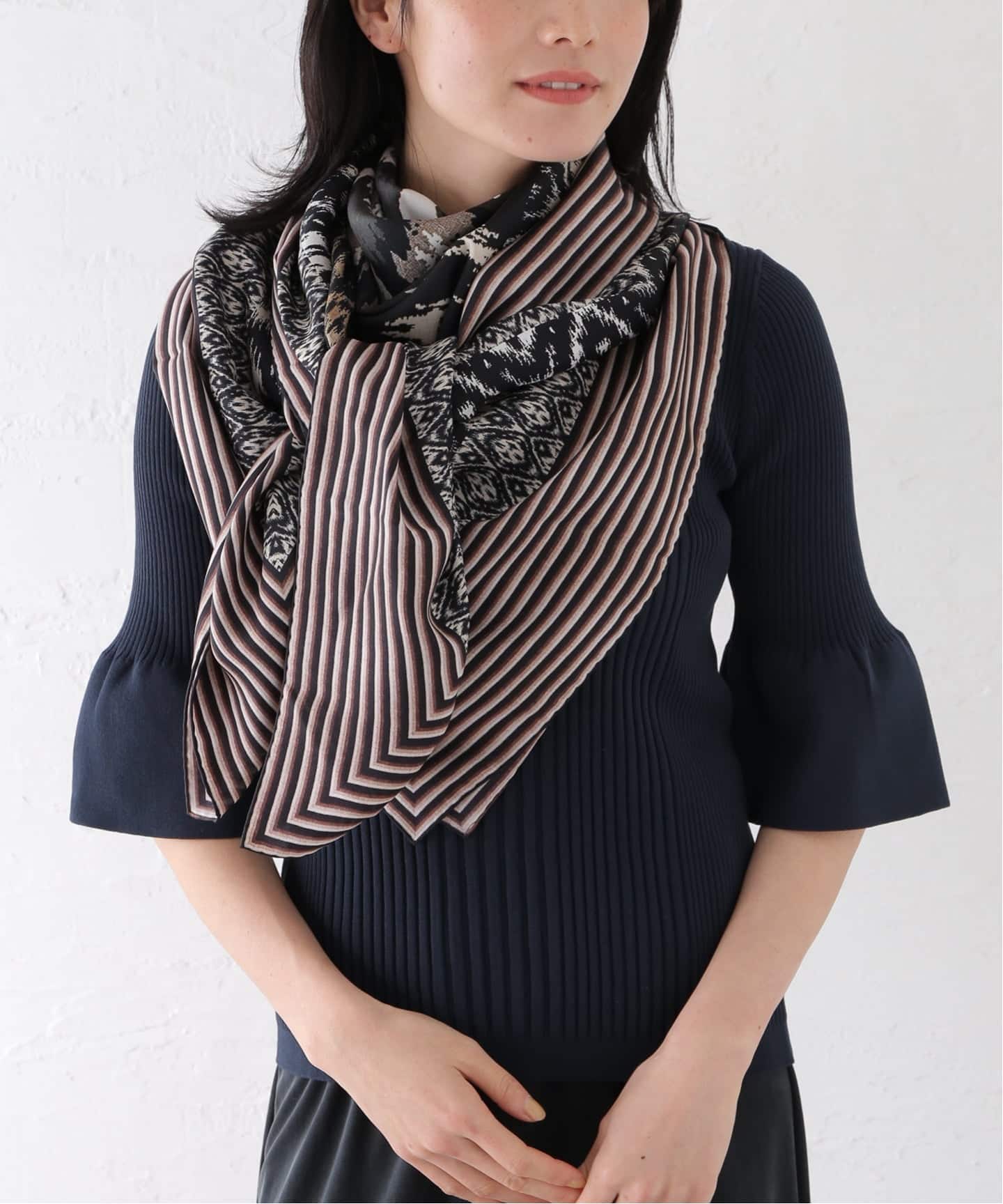 PIERRE LOUIS MASCIA ピエール ルイマーシャ 別注Scarf 135x135