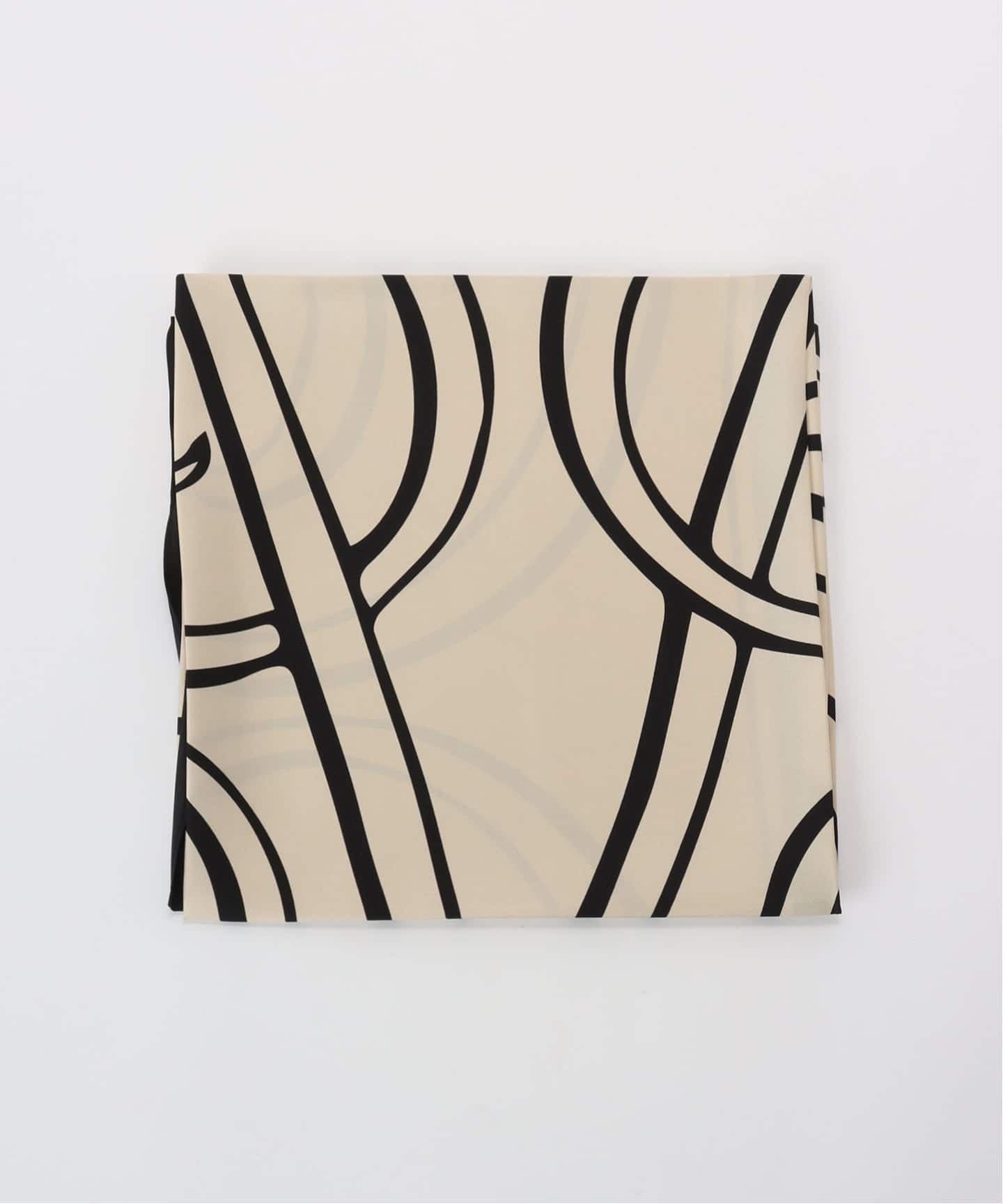 【新品未使用】 VERMEIL par iena ロゴシルクスカーフ Le Scarf レ スカーフ Monogram Large（スカーフ／バンダナ
