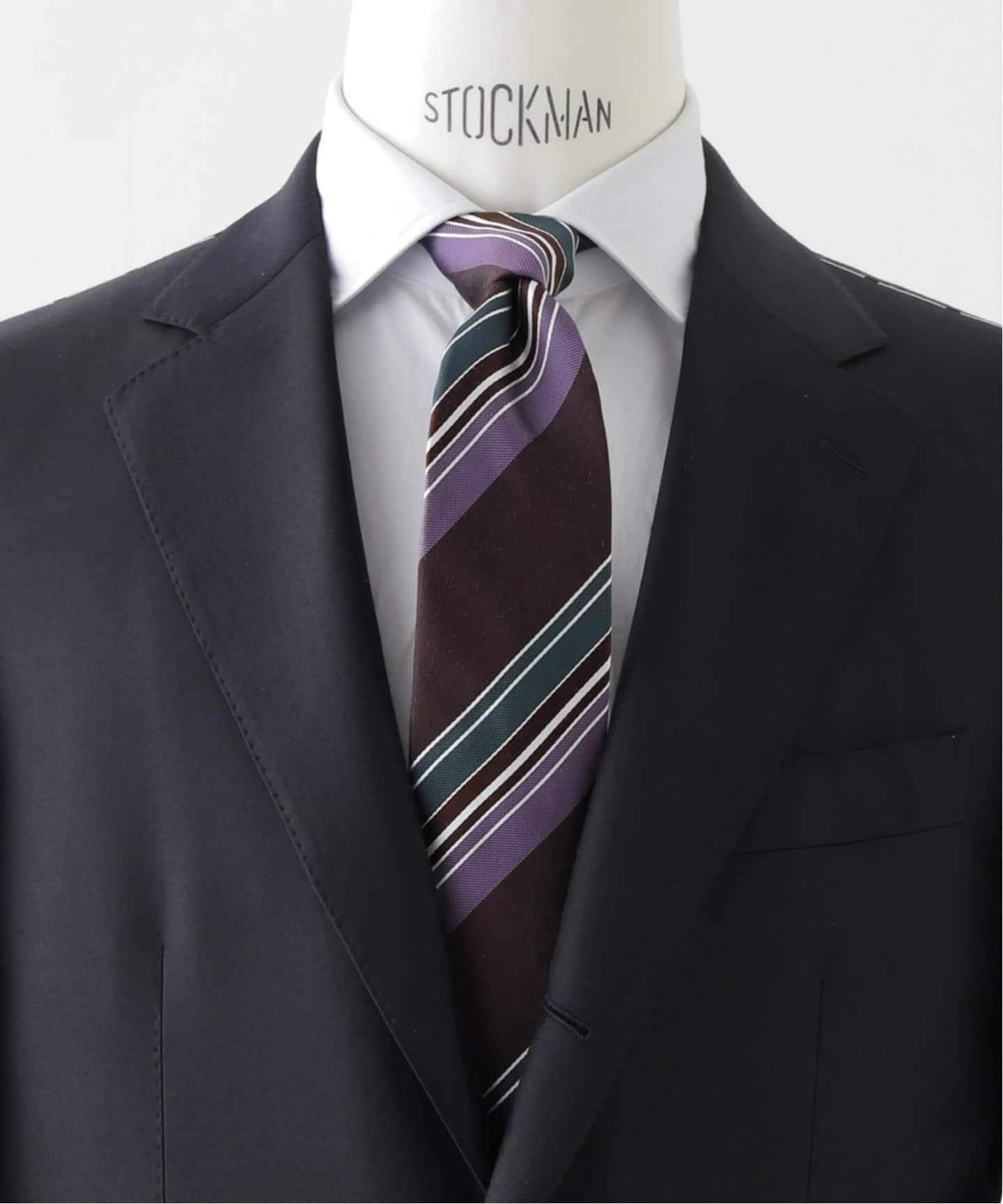 【NEW】エディフィス（EDIFICE）/PB ワイドレジメンタルタイ PB ワイドレジメンタルタイ（ネクタイ）｜EDIFICE（エディフィス）の