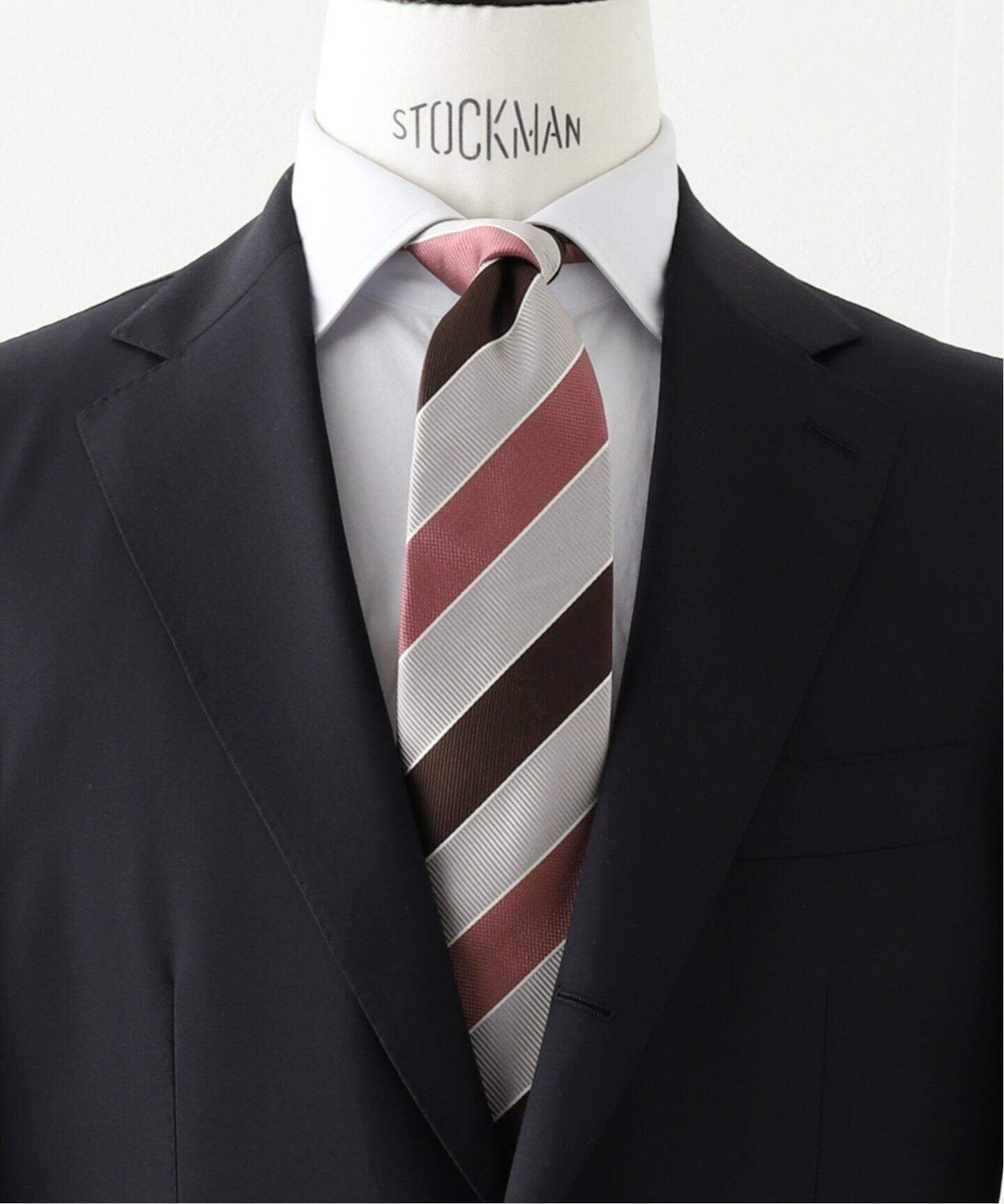 11本　ネクタイ　EDIFICE エディフィス EDIFICE｜AX ワイドレジメンタルタイ | Rakuten Fashion(楽天
