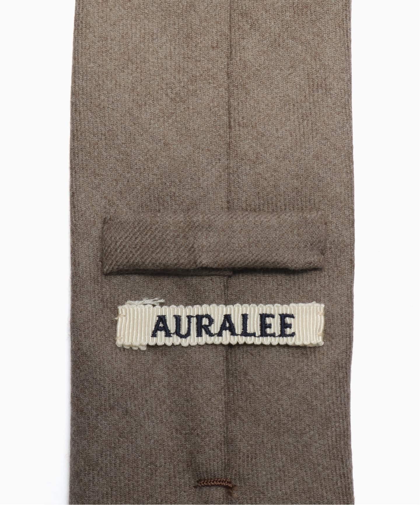 AURALEE (オーラリー) SUPER LIGHT WOOL タイ A25AT06OS（ネクタイ