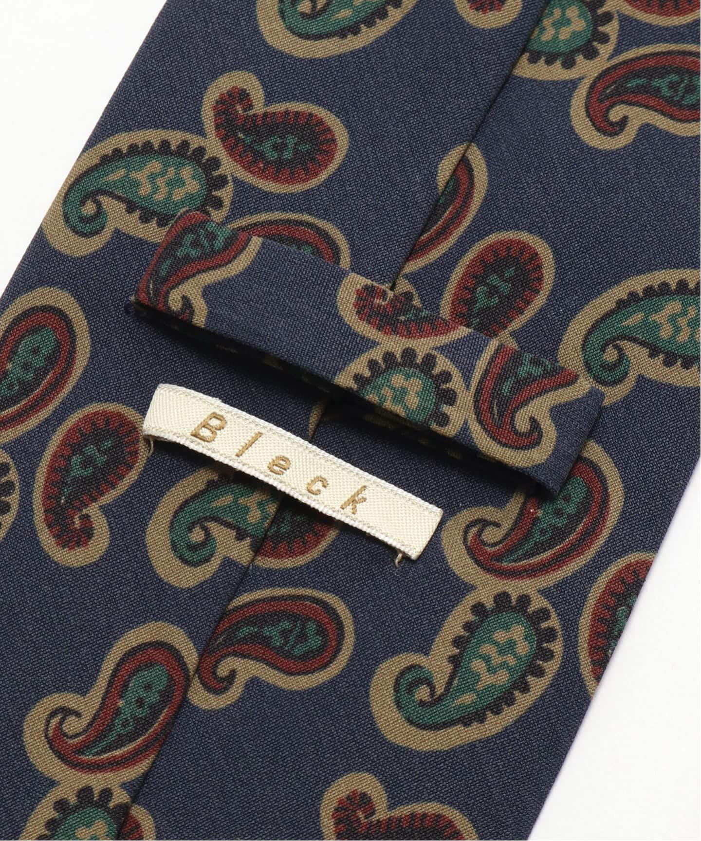 BLECK(ブレック) 別注 Paisley タイ（ネクタイ）｜EDIFICE