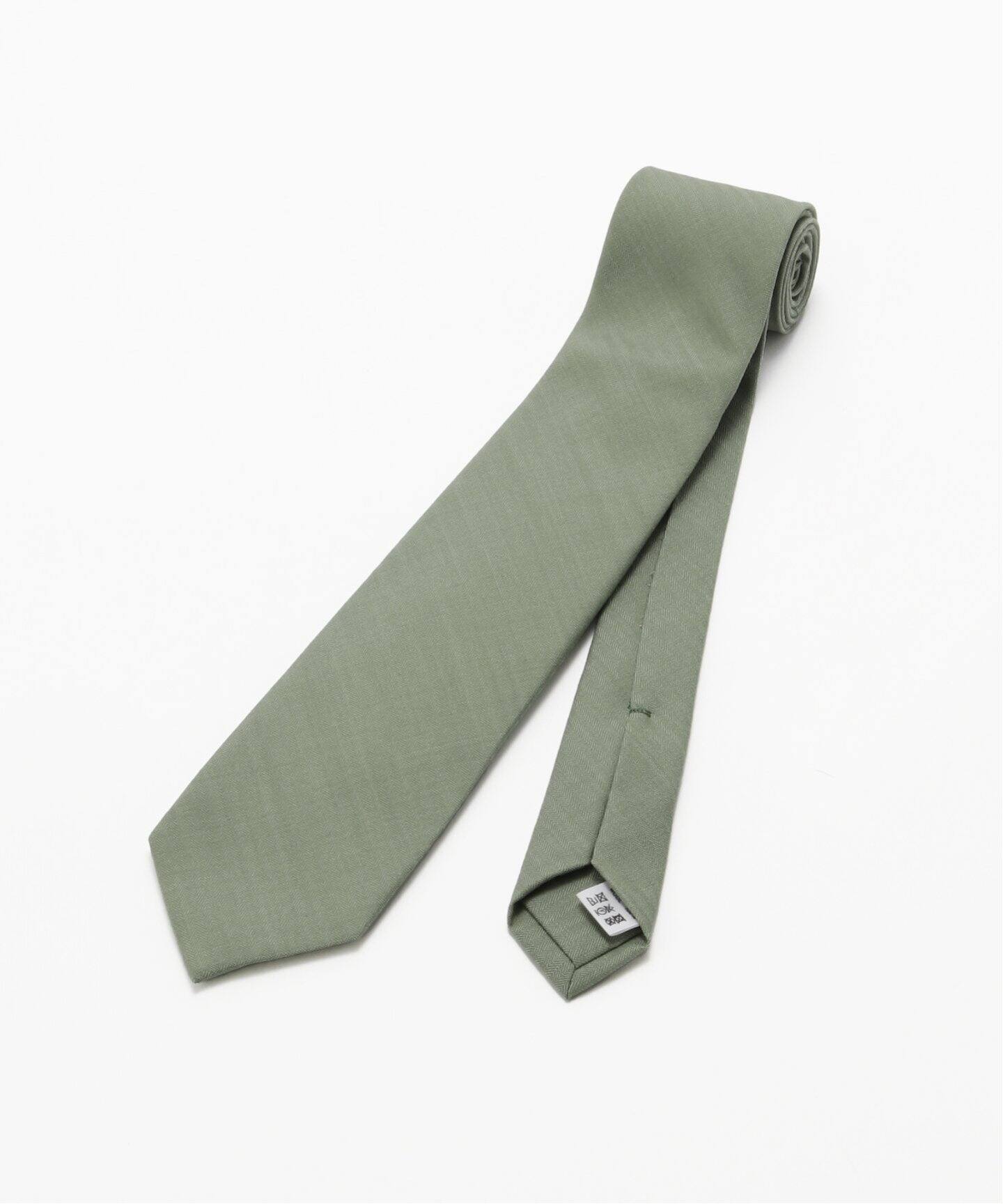 AURALEE (オーラリー) WOOL HERRINGBONE タイ A25ST05CH-M（ネクタイ 
