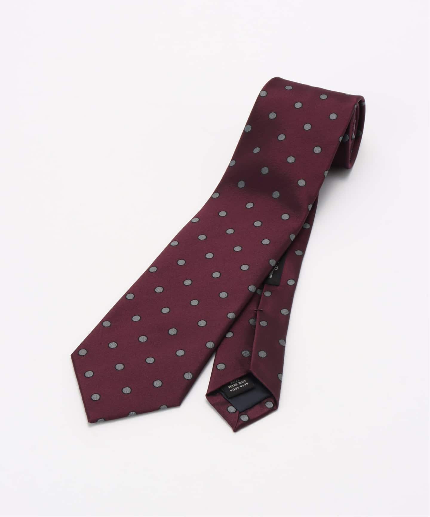 【美品】Holliday & Brown ホリデー＆ブラウン ネクタイ Holliday & Brown(ホリデー & ブラウン) ジャカードストライプ