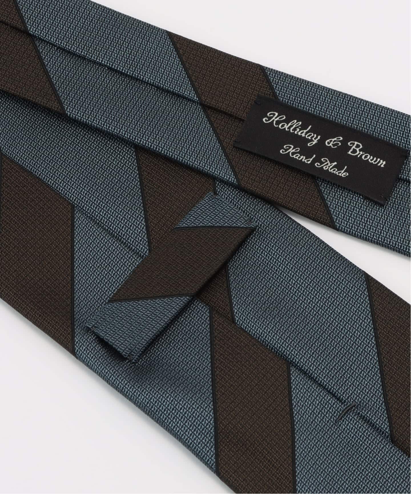 24年秋冬新作Holiday&Brown ホリデー&ブラウン　ストライプネクタイ Holliday & Brown(ホリデー & ブラウン) Bold ストライプ タイ