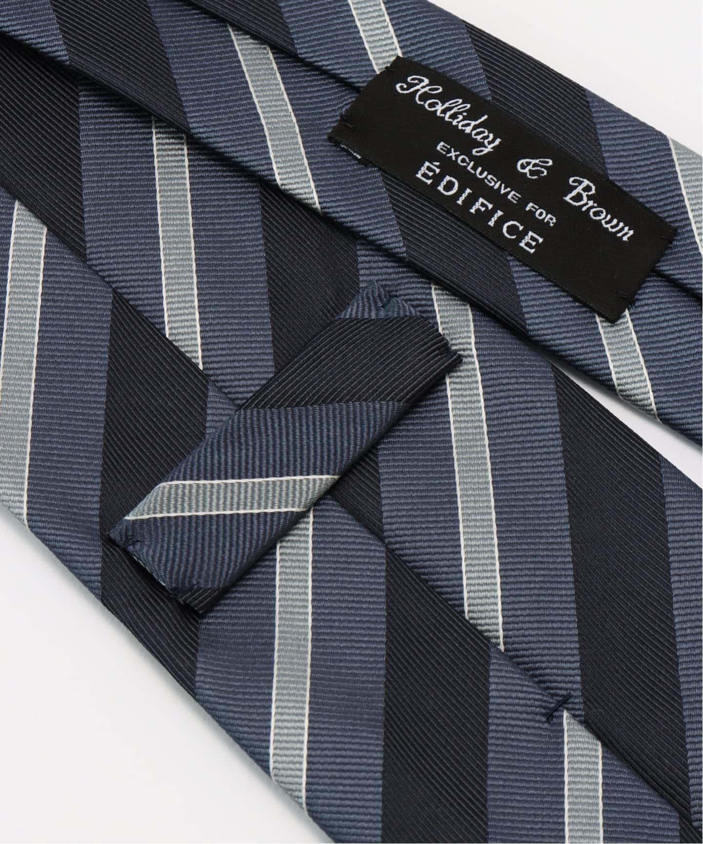 エディフィス（EDIFICE）/Holliday & Brown(ホリデー & ブラウン) 別注 Smoke Blue タイ Holliday & Brown(ホリデー & ブラウン) 別注 Smoke Blue タイ