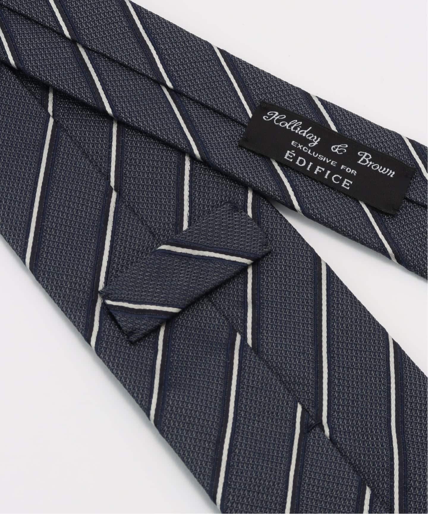 holiday & brown bemsf別注タイ Holliday & Brown(ホリデー & ブラウン) 別注 Smoke Blue タイ